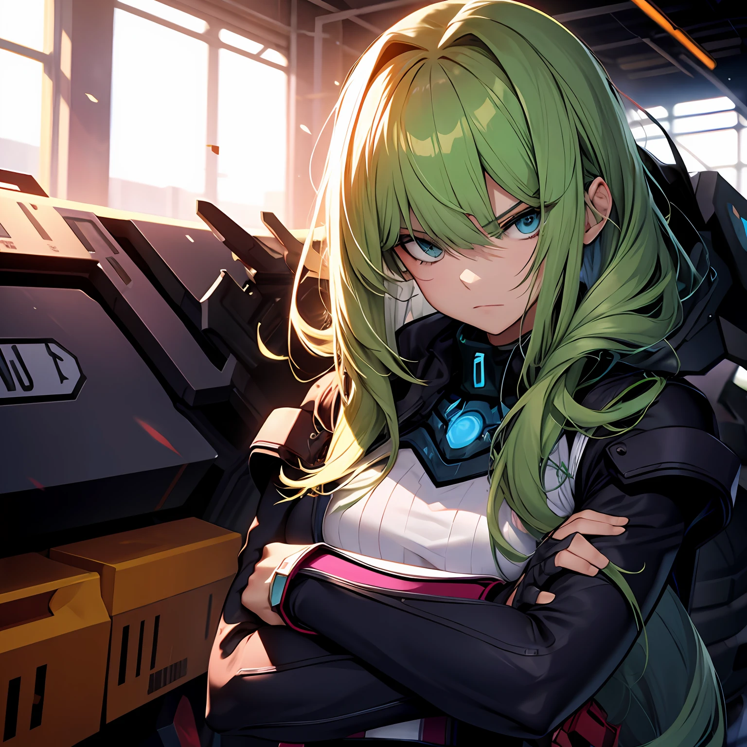 corrigir anatomia da personagem, leave arms crossed