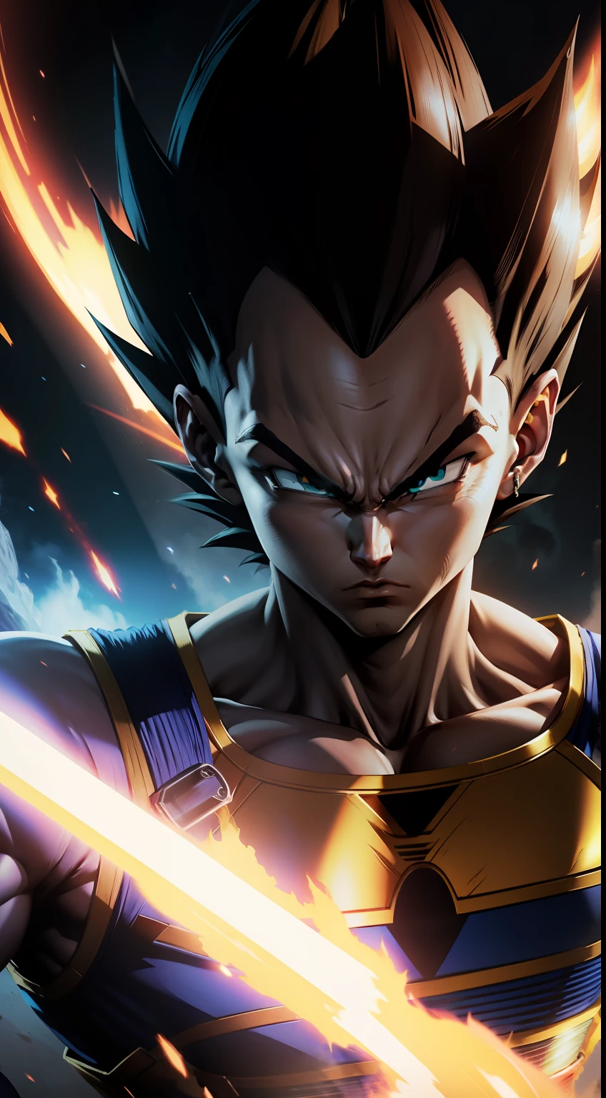 vegeta dragon ball z FURIUS OVER POWER