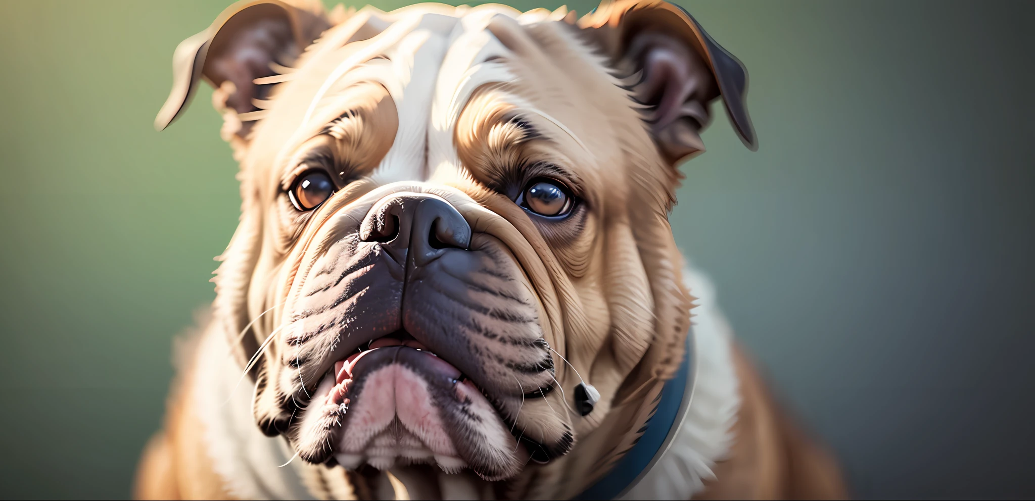 Bulldog wearing medical uniform, 8k, ultra realistic, well detailed, photo realistic, photographic style