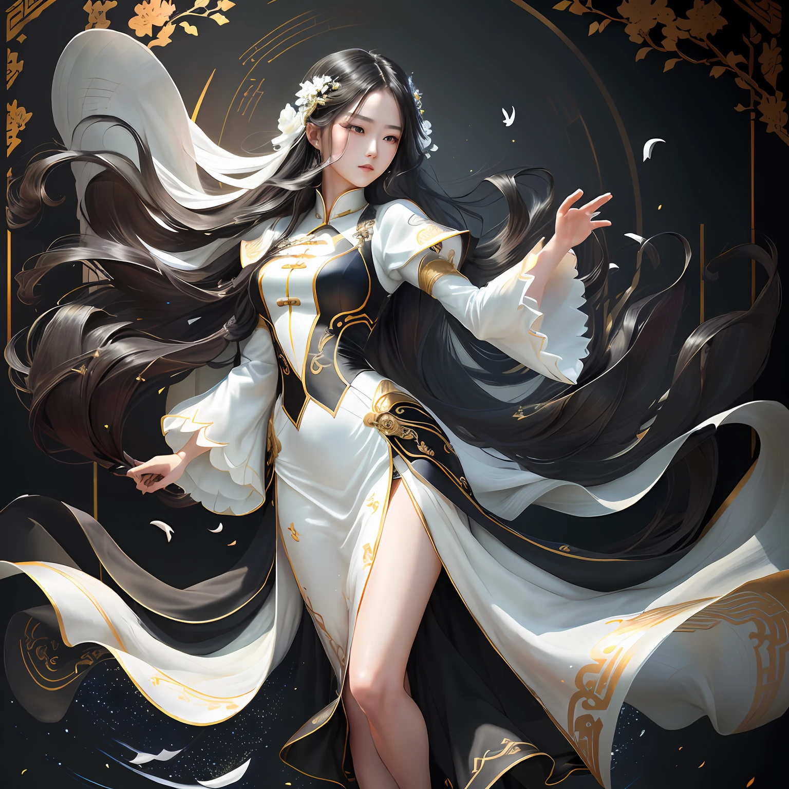 On the one hand, she tried her best to protect the safety of herself and the other immortals,On the other hand, it directly suppresses the qigong fruit pit。
The Star Immortal Venerable resisted most of the power of the qi explosion,If not,The Heavenly Court Immortals had long since been wiped out。
More critical,She also kept a glimmer of hope。
No shot from her,The qigong pits will be blown up directly,The resurrection of the Yuan Shi Immortal Venerable this time will be a complete failure。
Immortal Dao killing moves, cutting the golden knife!
Qin Dingling chased behind the Ghost Demon Venerable,Throw out a golden knife。
The golden knife was initially the size of a finger,Fly into the air,See the wind rise,It quickly became the size of a carriage。
Brush brush brush。
