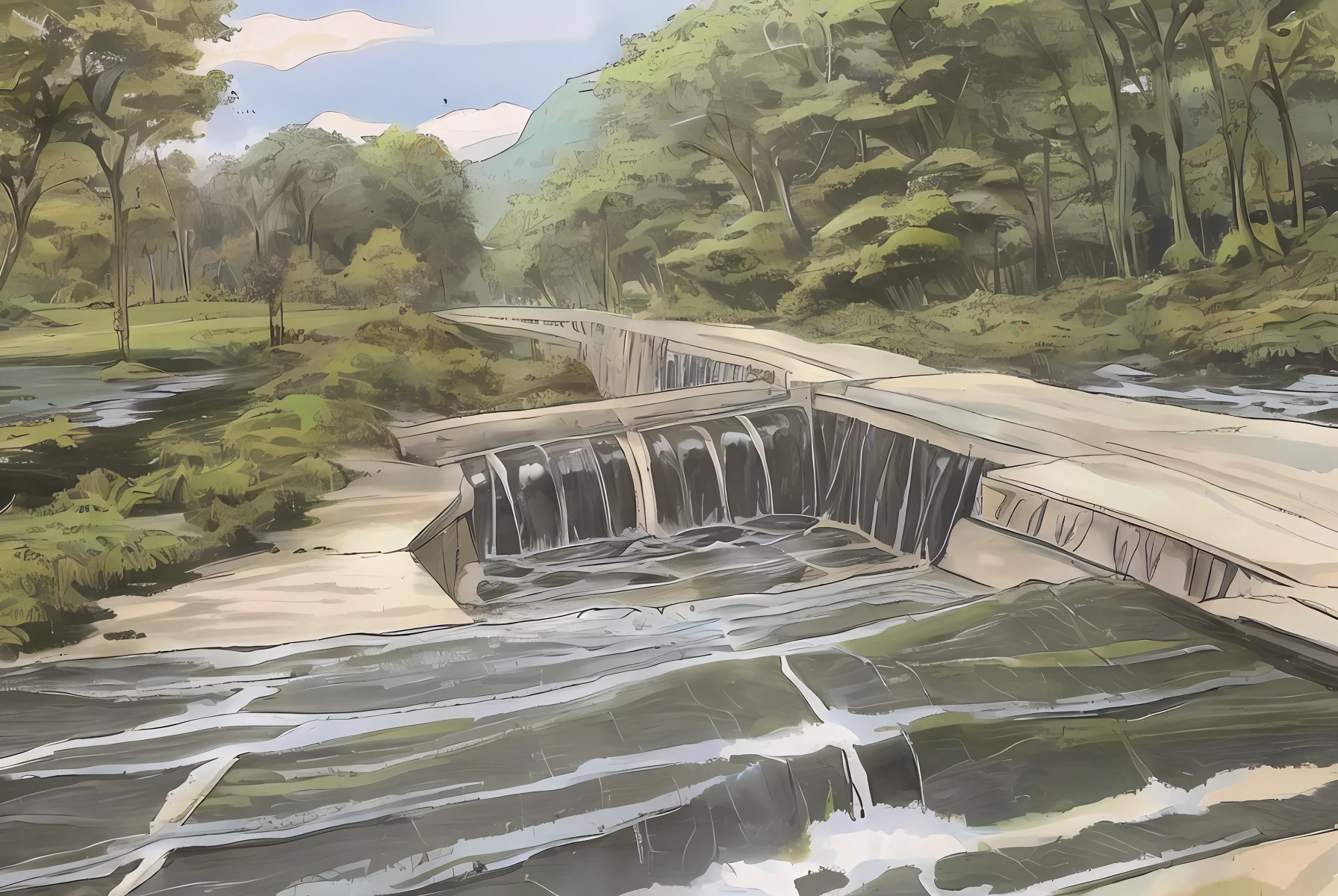 Feasibility report for flood control works