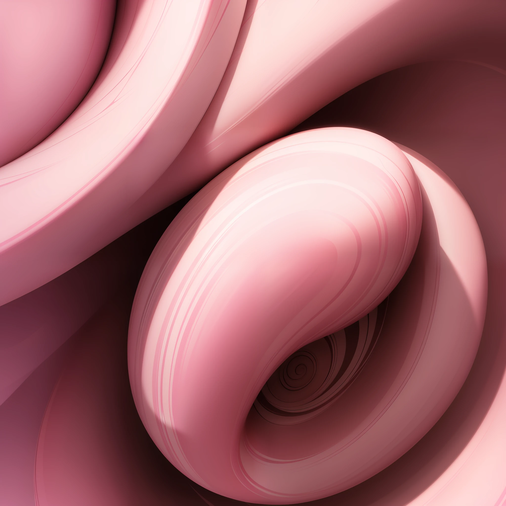 Pink swirl