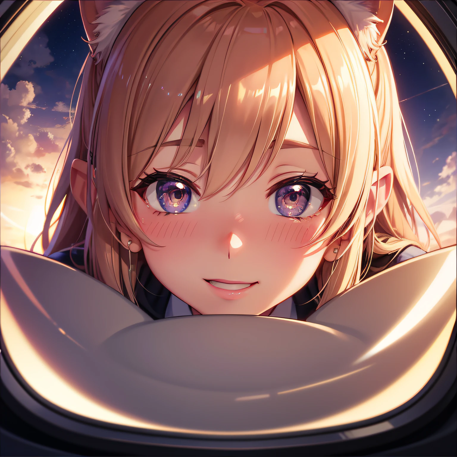 light smile, ear blush, stereogram, tachi-e, atmospheric perspective, Pixar, 8k, super detail, ccurate, best quality