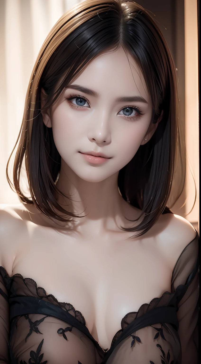 (Masterpiece:1.2), (Best quality), (Full body like:1.3) ,(Ultra detailed), (8K, Intricate), (Lens 135mm,F1.8), (Photorealistic)(Black background:1.3), Portrait photography,(cropped shoulders),On a walk,Side lighting,Edges are lit,Best shadow,Area light source,Perfect anatomy,Perfect face shape,Perfect for women,First-class female body,Refines skin texture,Fine cloth pattern,Meticulous beauty,Delicate and delicate skin,highlydetailed skin,paleskin,Delicate hair,glistning skin,(dynamicposes),