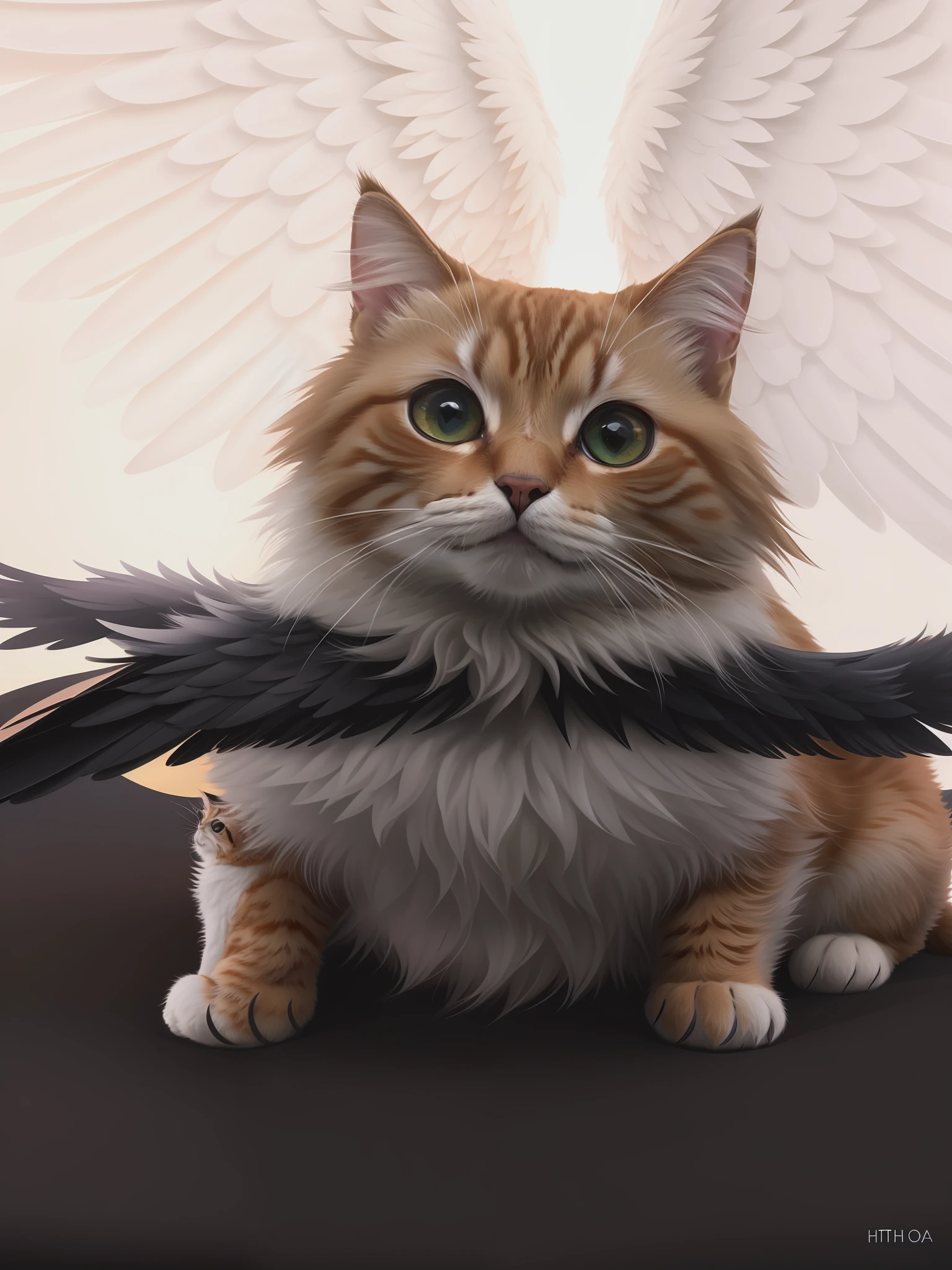 "((Obra maestra), La mejor calidad), high resolusion, impresionante fondo de pantalla 4K"
}" ((A cute cat with angel wings)), estilo de dibujos animados, HD, ultra realista, ((digital ilustration)), artstation, digital ilustration, artstation, escenario nocturno con varias estrellas hermosas, colores vivos, ((HD))