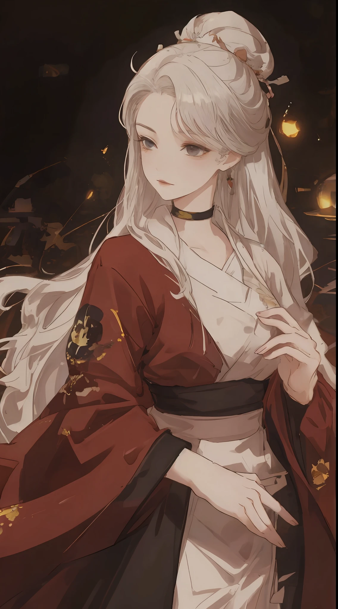 exquisite facial features