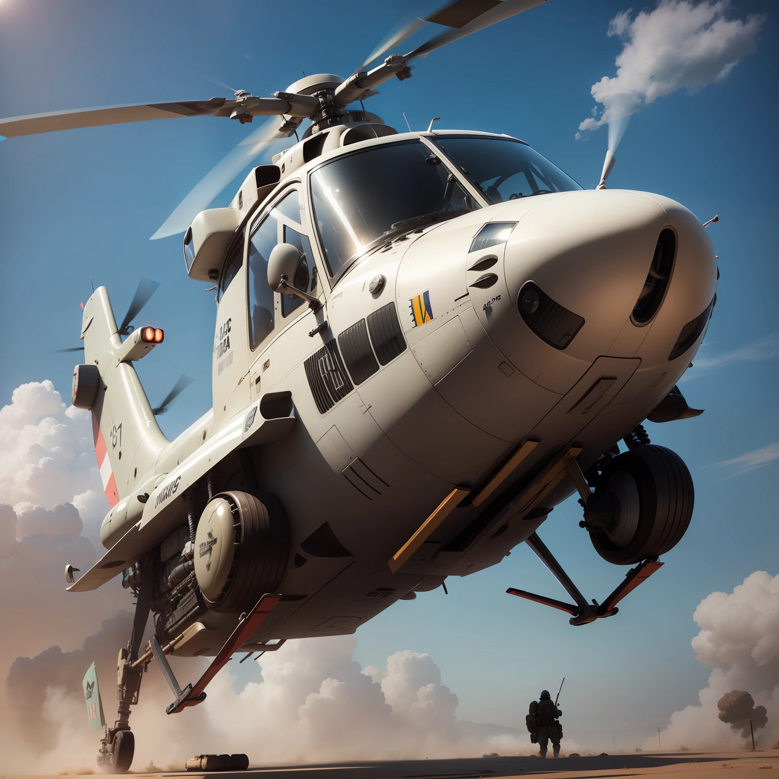 near future arma helicopter top-quality masterpiece