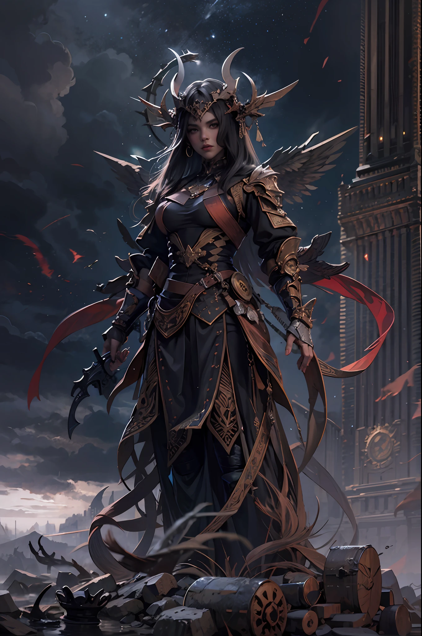 chaos, Best quality, Ultra-detailed, Best shadow,8K