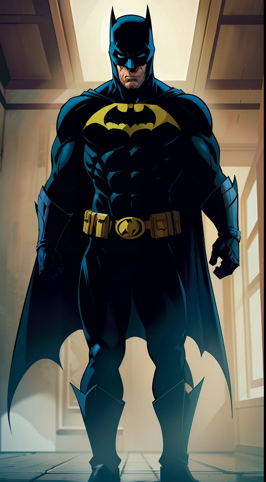 BATMAN DE LA PELICULA DE FLASH 2023,OBRA MAESTRA,REALISTA
