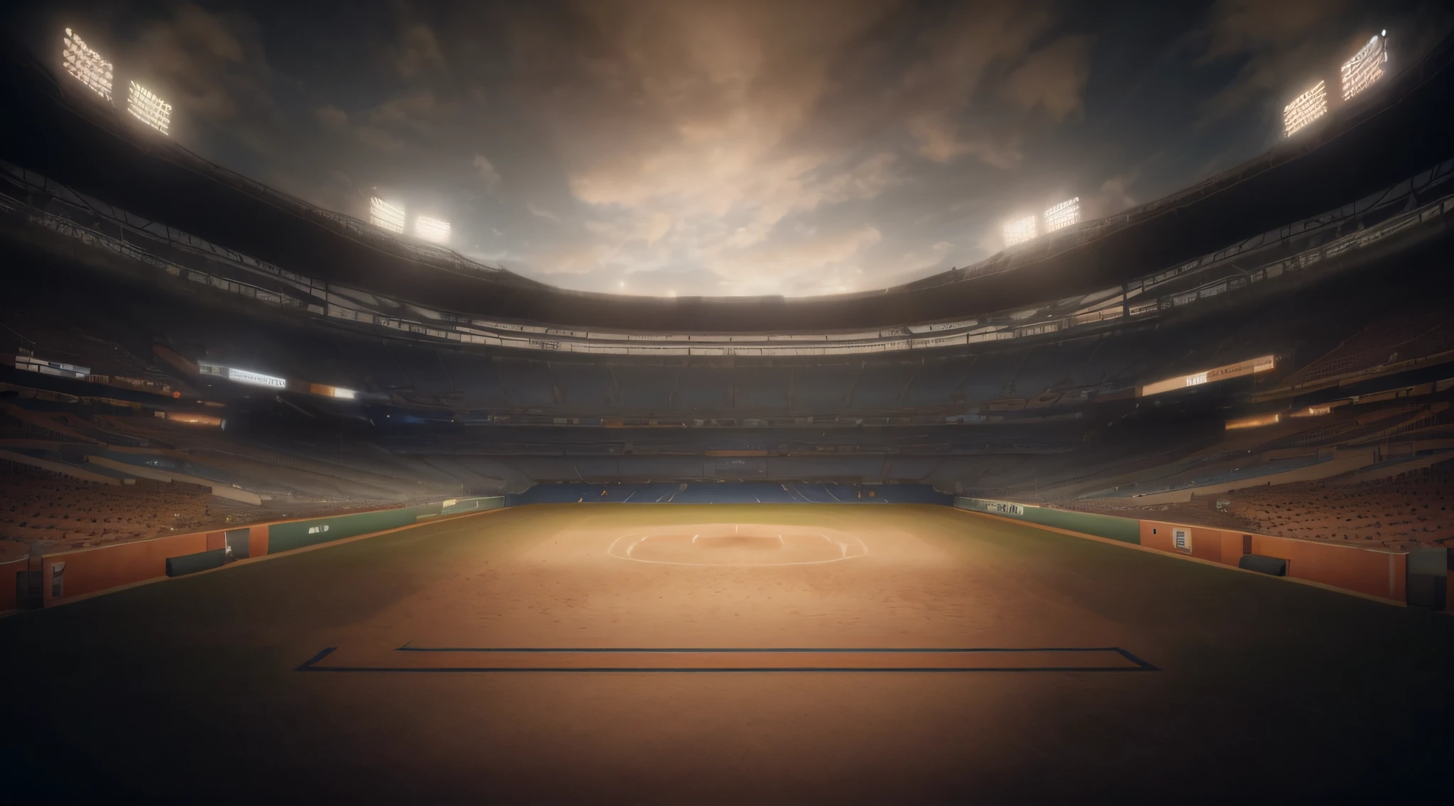 a view of a pokemon stadium with a large field and a sky background, stadium landscape, baseball stadium, dramatic stadium lighting, soccer stadium, futuristic sport arena, stadium setting, arena background, stadium, dramatic lighting render, art deco stadium, rendered in v-ray, matte background. unreal engine, rendered in lumion, atmospheric render, rendered in lumion pro