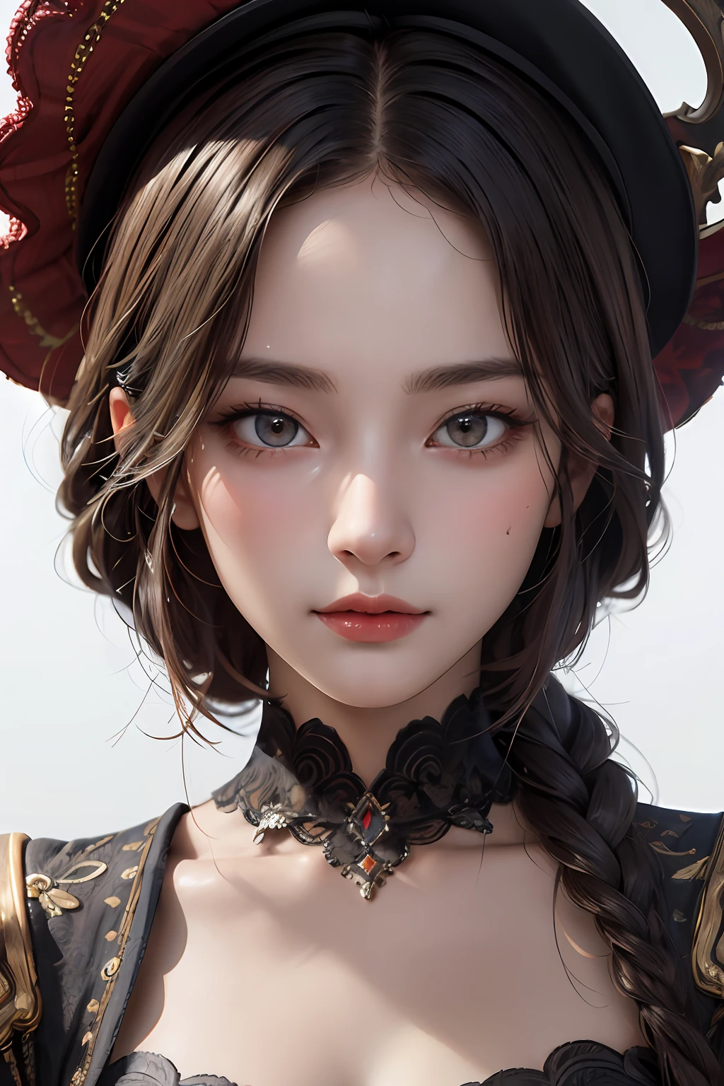 masterpiece, best quality, 8k, detailed skin texture, detailed cloth texture, beautiful detailed face, intricate details, ultra detailed, portrait of a russian girl