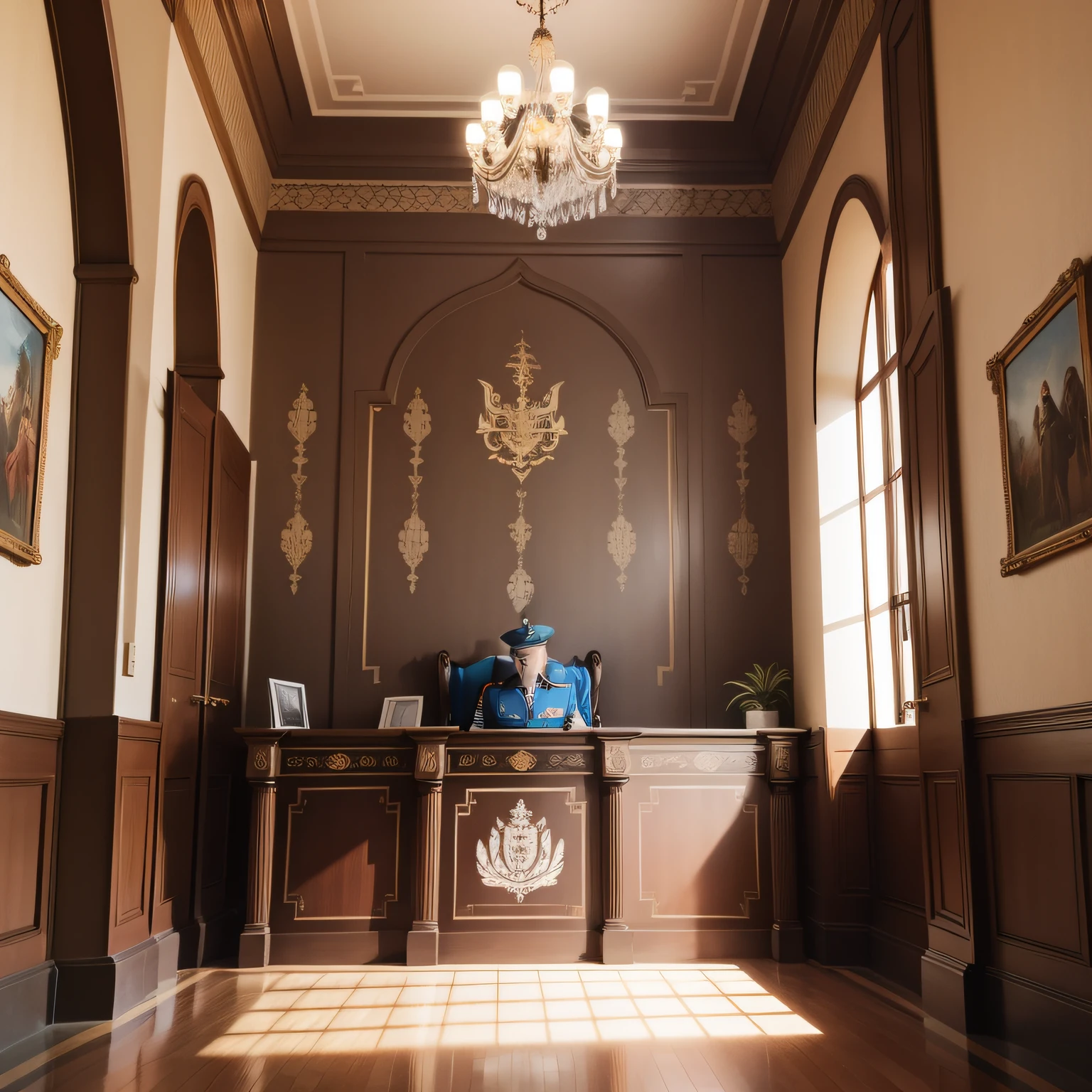 Quartel Militar, Estilo Barroco, scenecy