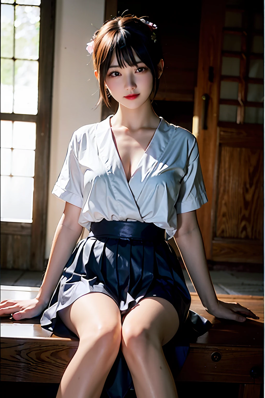 (Masterpiece:1.2),(Photorealsitic:1.5),2girls, duo,Silk,Satin,Skirt,Onsen,
