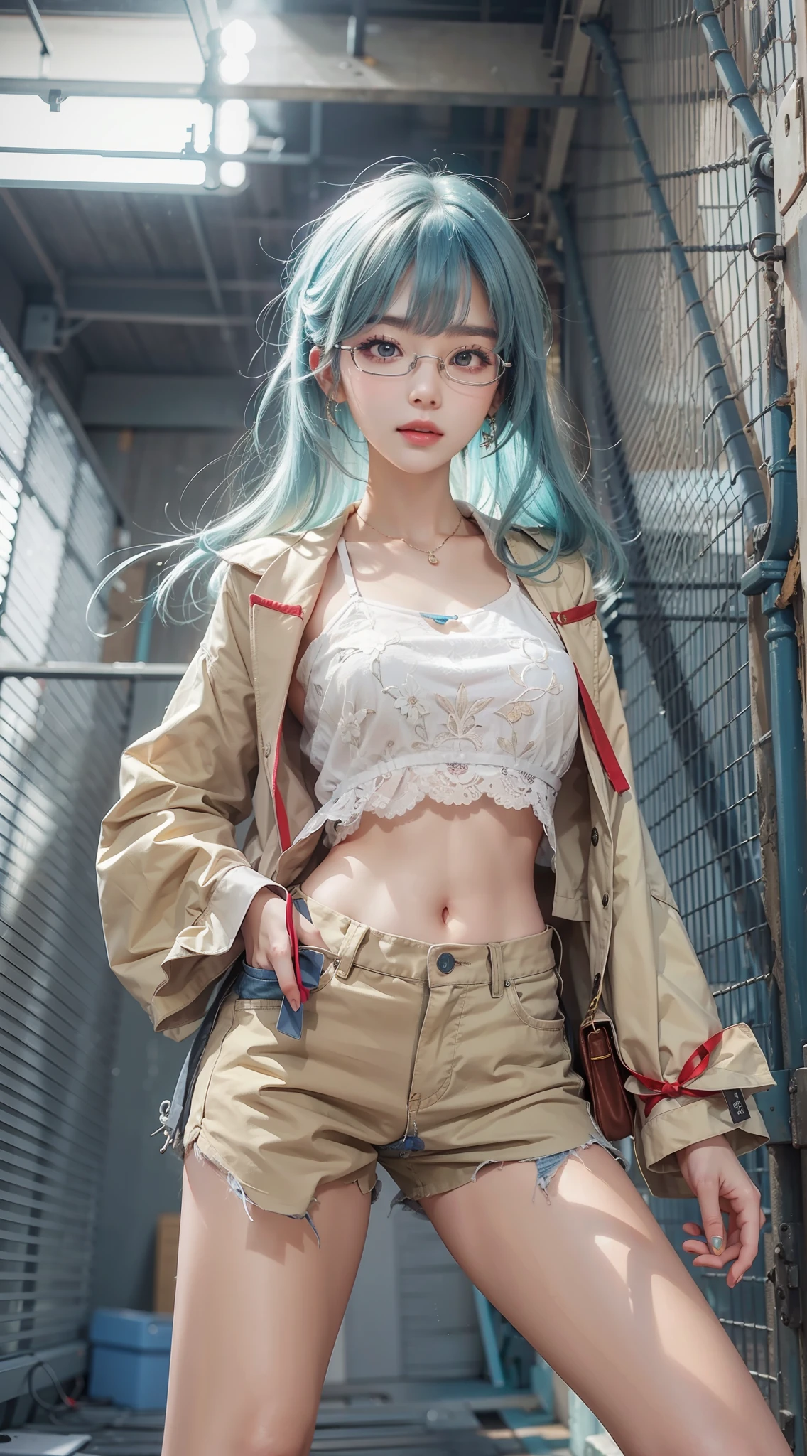 beautiful countenance、big eye、Double eyes、eye glasses、25-years old、Korean Beauty、top-quality、photogenic