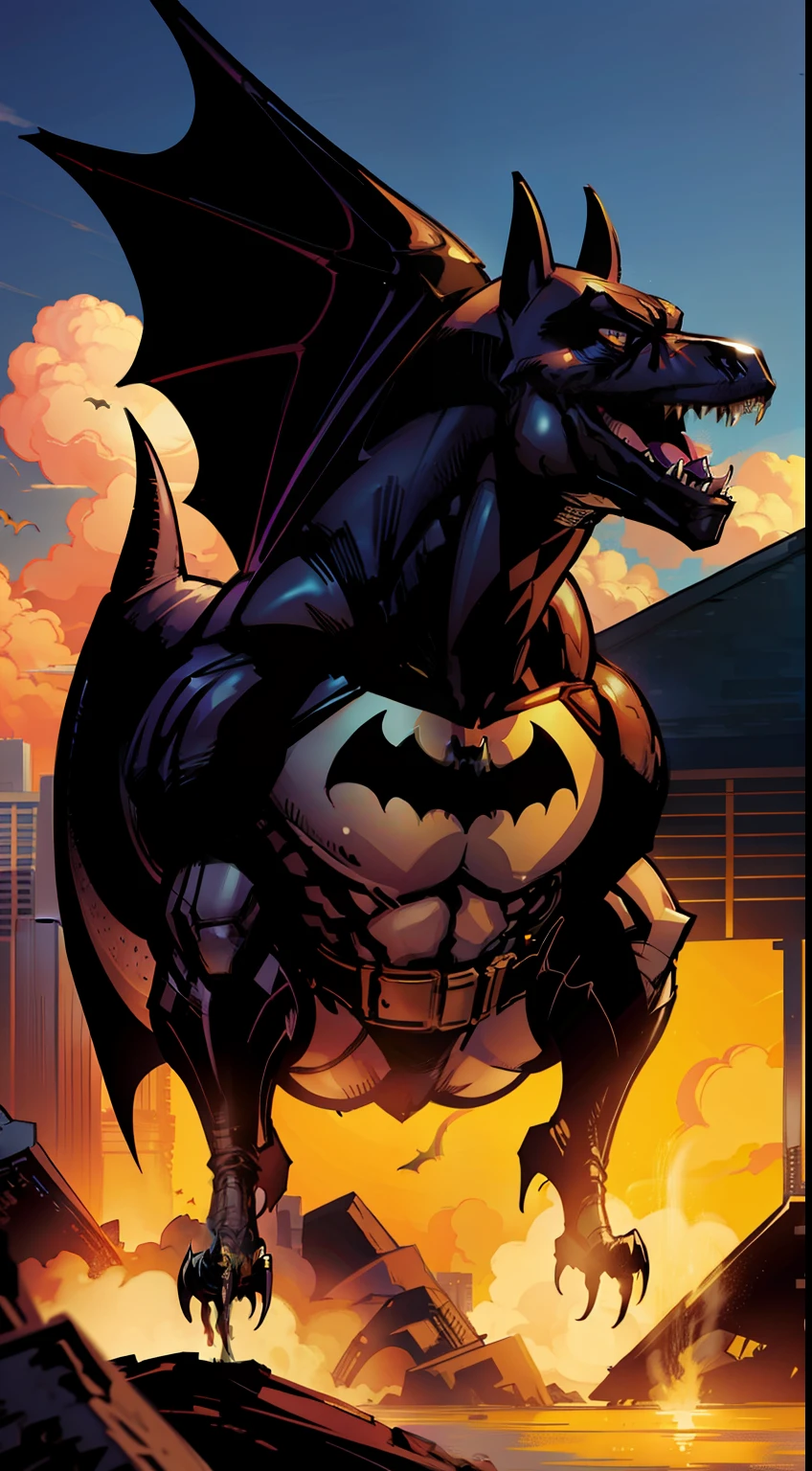 BATMAN DINOSAURIO REX
