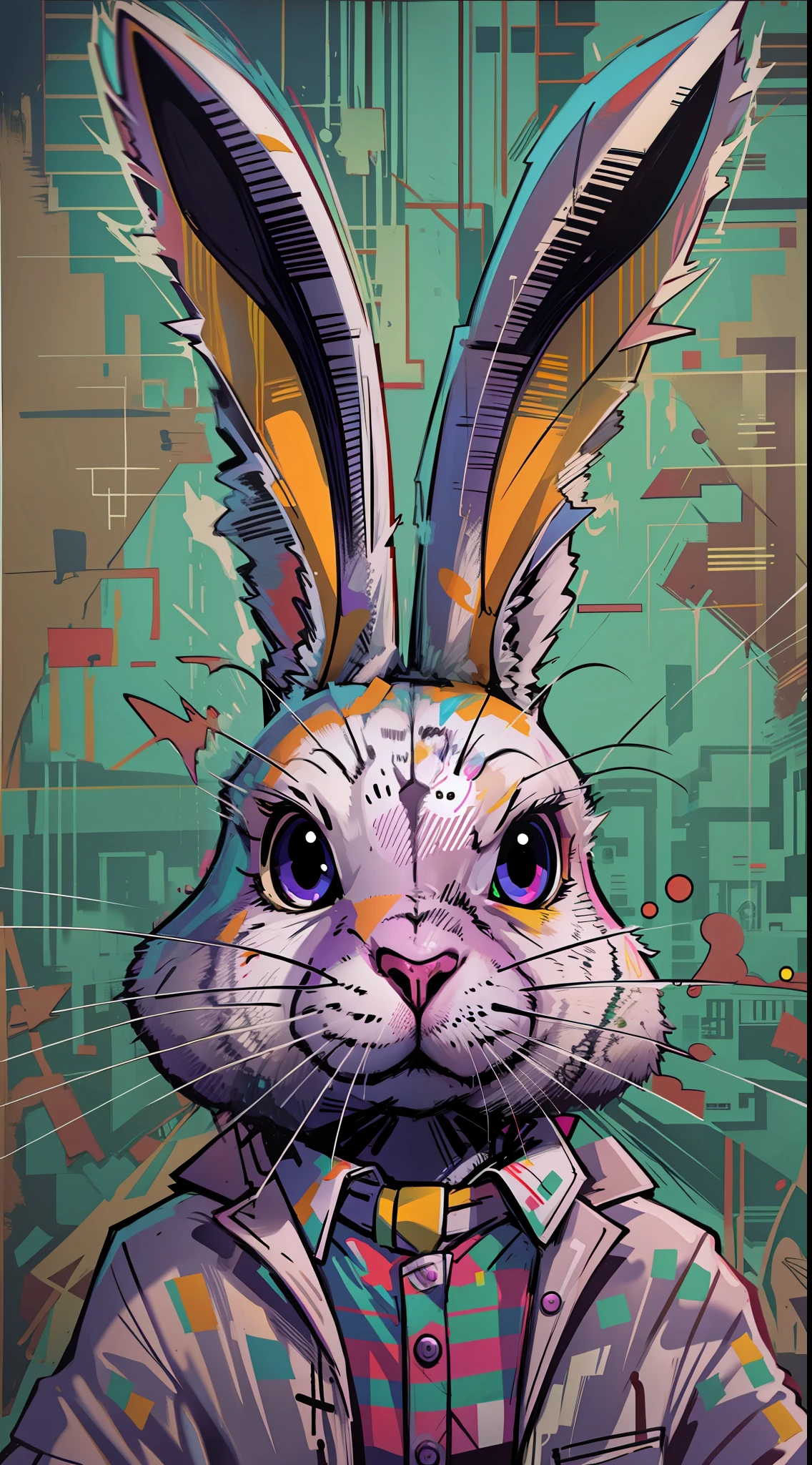 PSYCHO BUNNY ART,ULTRA DETAL,NFT