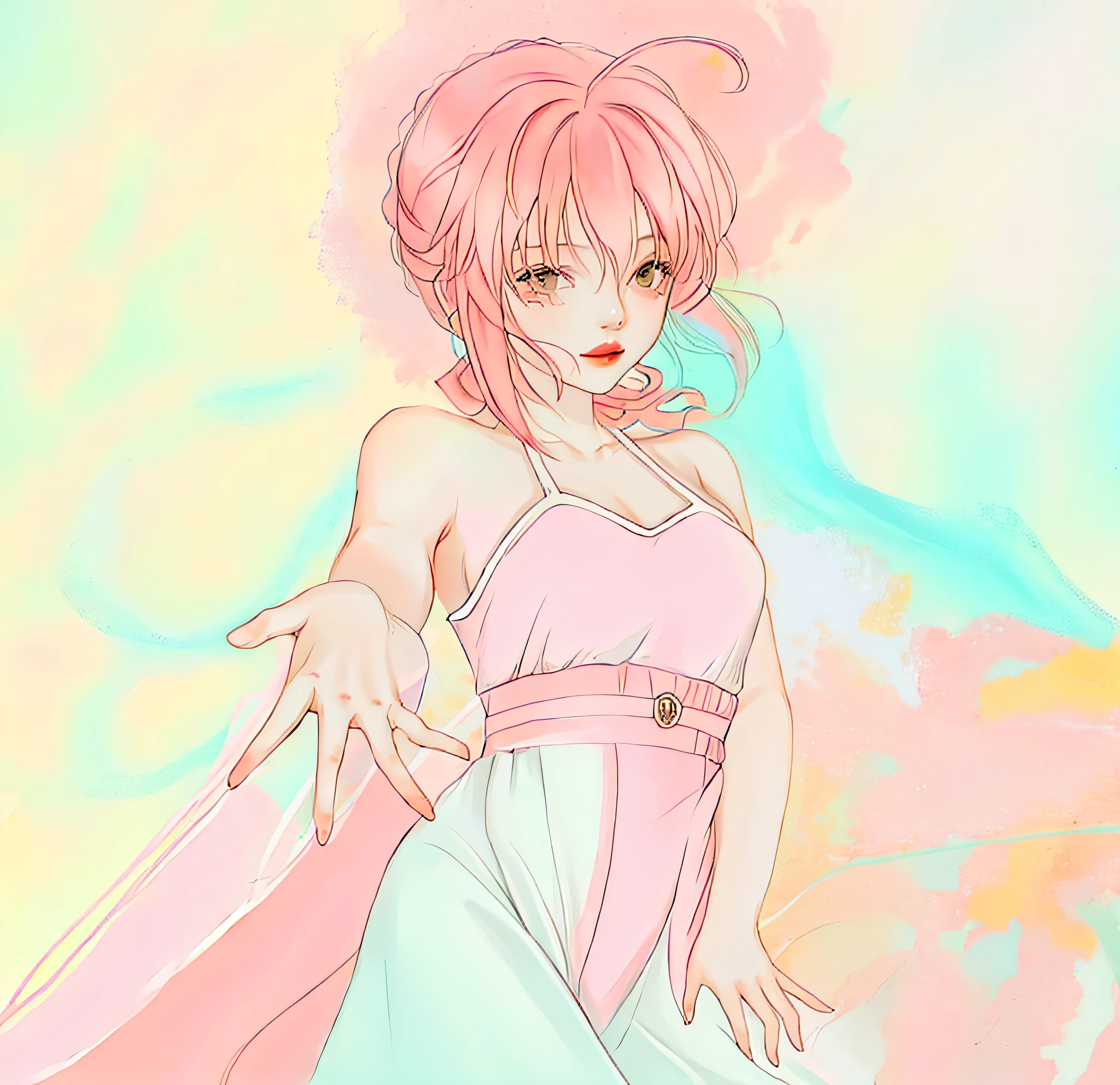 A daughter dressed sexily