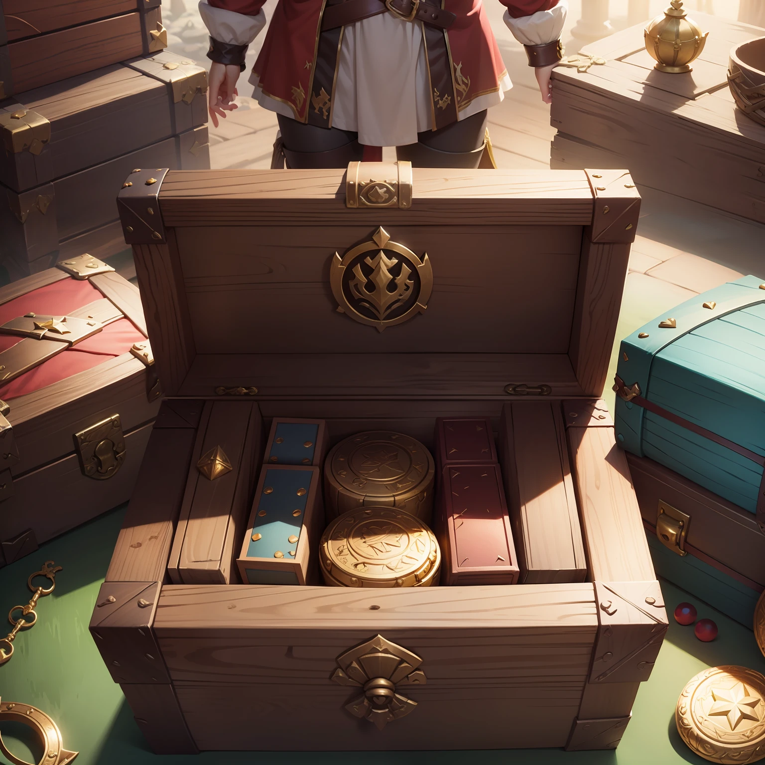 Fantasy Treasure Box Rewards Unknown High Quality Boutique Game Items