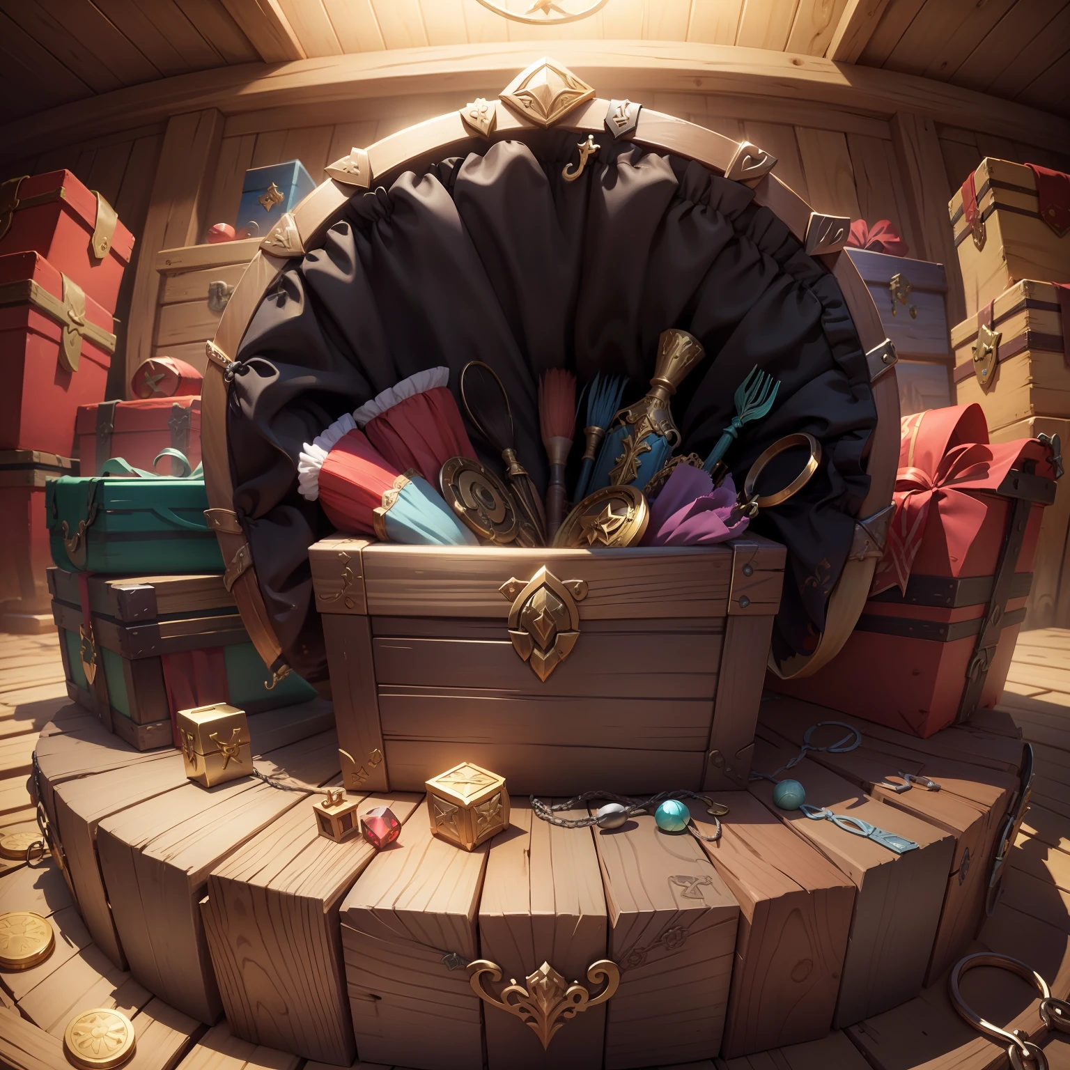 Fantasy Treasure Box Rewards Unknown High Quality Boutique Game Items