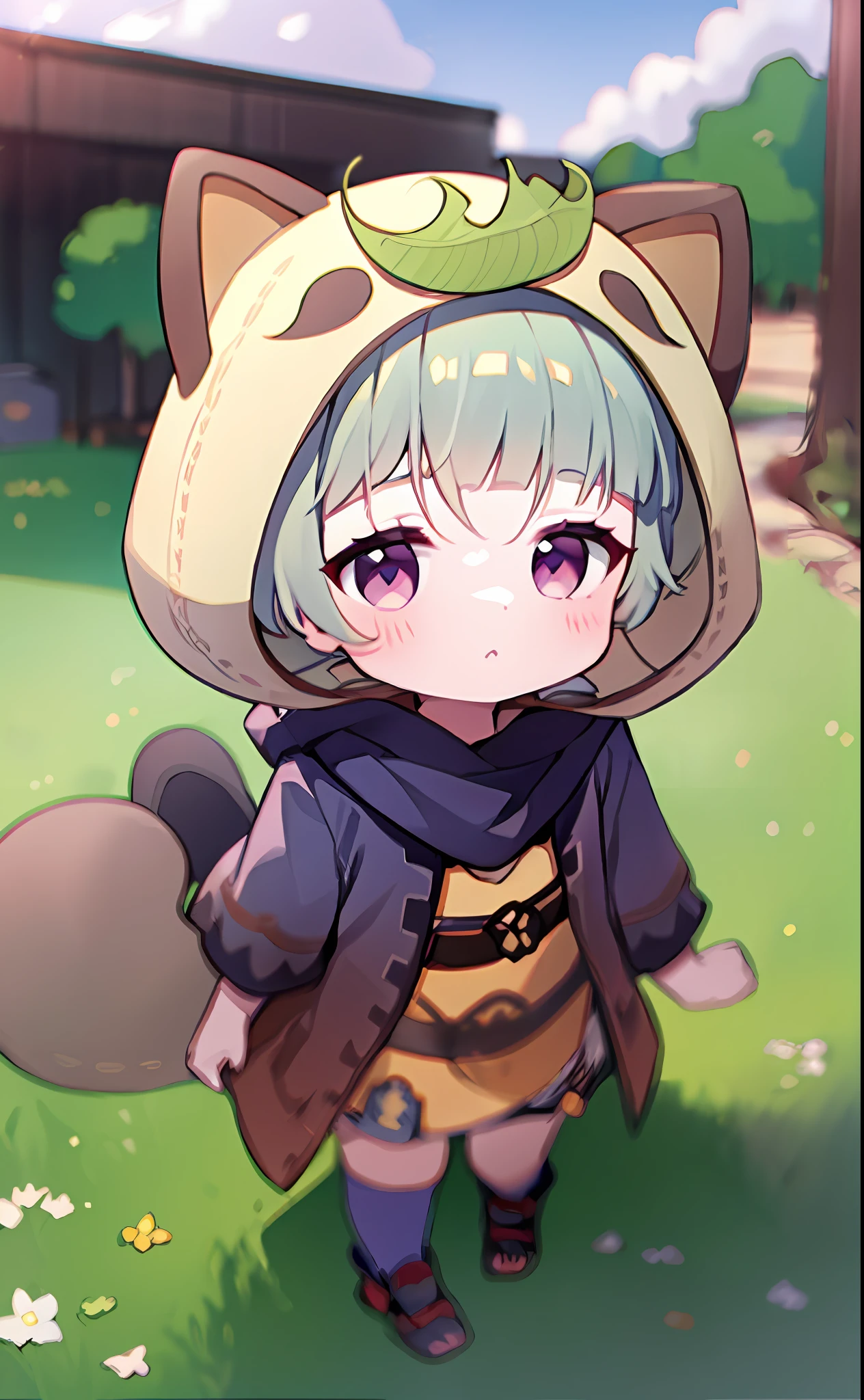 best qualtiy,(kawaii:1.1),(adolable),(A high resolution:1.2),cute female ,sitted,