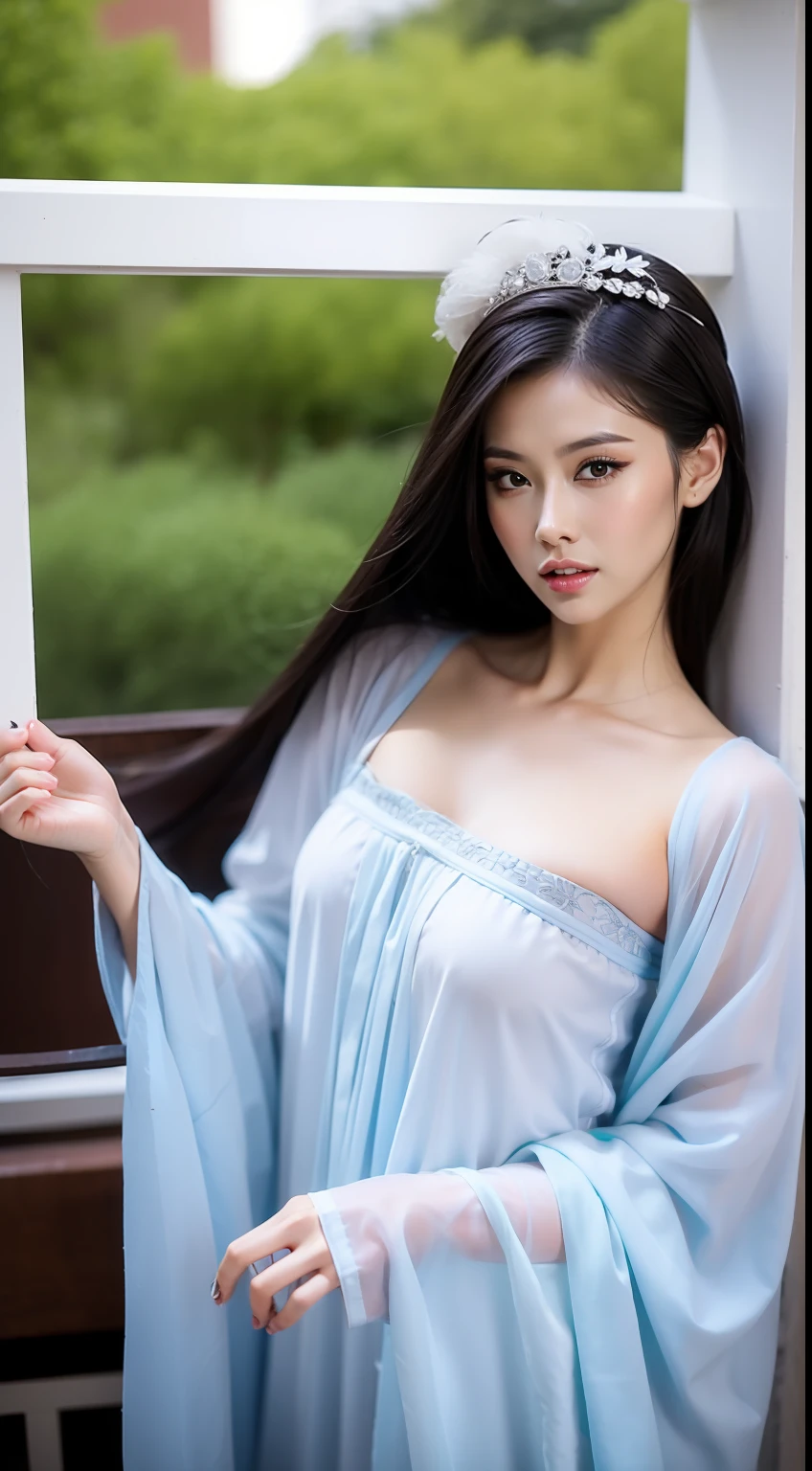 Fashion model 25 years old [[[[closeup cleavage]]]], [[[[boobgasm]]]], [[[[coll]]]], [[[[bshoulders]]]], perfect  eyes, Perfect iris，Perfect lips，perfect teeth，Perfect skin，Slender face，Soft front light，hdr，Movie girl，Casual；（pastel colour：1.2）