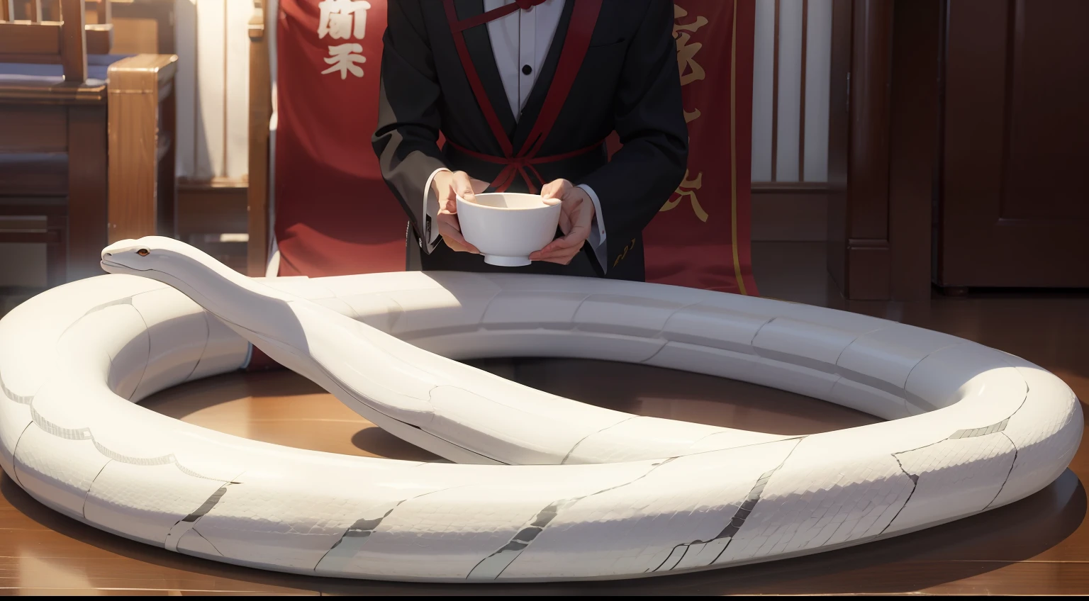 Husband and wife、consecrate、Serving table、Huge and long、White Snake