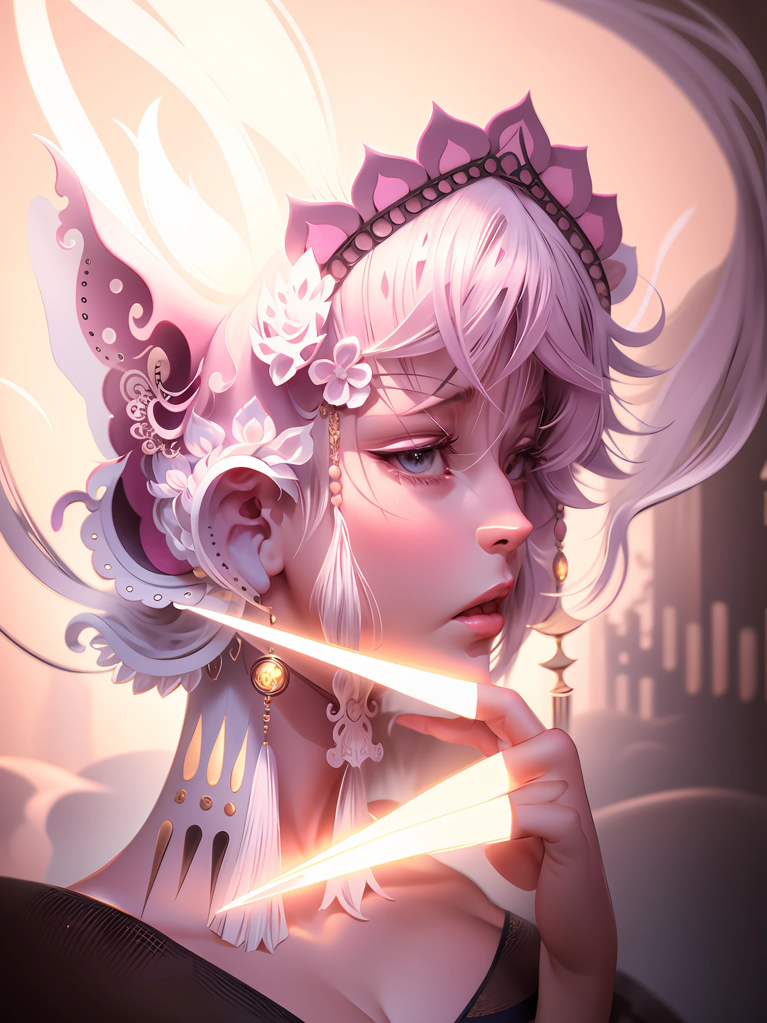 anime drawing of a woman with a pink hat and a clock, , beautiful line art, detailed manga style, extremely fine ink lineart,exquisite line art, perfect lineart,exquisite line art, exquisite digital illustration, detailed digital drawing,digital anime illustration, a beautiful artwork illustration, detailed matte fantasy portrait, beautiful line art, great digital art with details, goddess. extremely high detail, 4k detailed digital art, stunning digital illustration, digital fantasy illustration,((Best quality)), ((masterpiece)), (detailed:1.4), 3D, an image of a beautiful female,HDR (High Dynamic Range),Ray Tracing,NVIDIA RTX,Super-Resolution,Unreal 5,Subsurface scattering,PBR Texturing,Post-processing,Anisotropic Filtering,Depth-of-field,Maximum clarity and sharpness,Multi-layered textures,Albedo and Specular maps,Surface shading,Accurate simulation of light-material interaction,Perfect proportions,Octane Render, Two-tone lighting,Wide aperture,Low ISO,White balance,Rule of thirds,8K RAW,subsurface scattering, best ratio of four fingers and one thumb