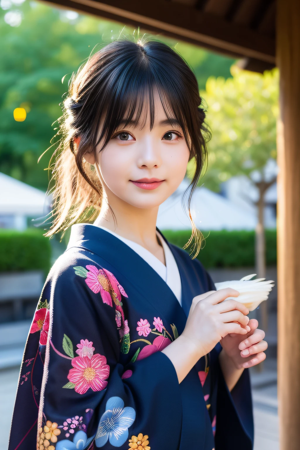 Close up photo of a girl、Black hair、Wearing a kimono、Hot spring in the background、Natural hot springs
Highest Quality、realisitic、Photorealsitic、(intricate detailes:1.2)、(delicate detail)、(ciinematic light、best quality backlight)、Clear Line、foco nítido、Lifelike face、Detailed face
Unity 8K Wallpapers、超A high resolution、(Photorealsitic:1.4)、looking at the viewers、full body Esbian、matsuri、In the street、Japan floral yukata