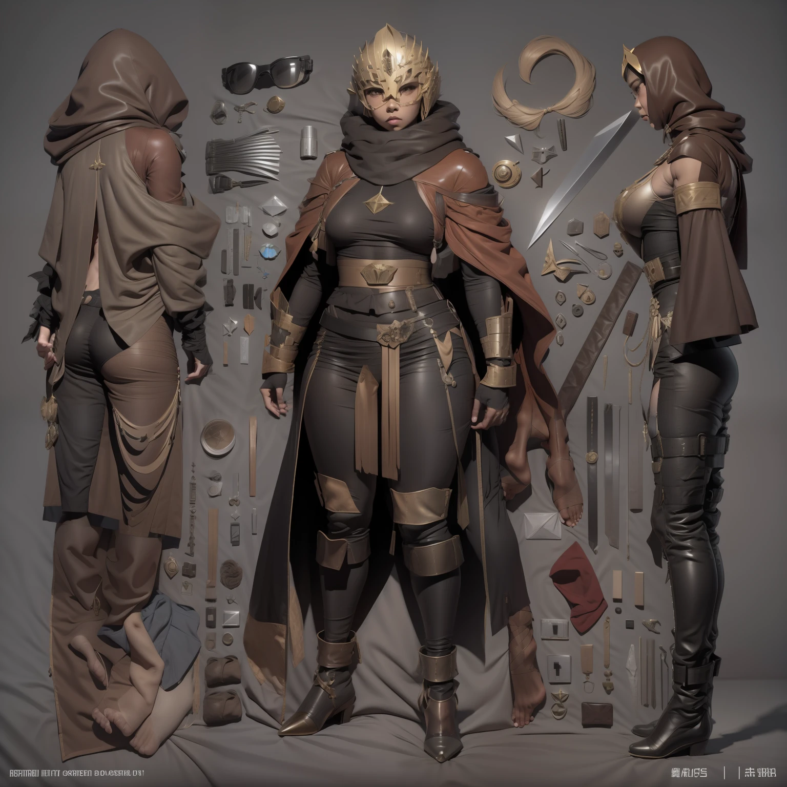 3 d model,Caramel macchiato, arma, The sword, halter, holdingweapon, 32K, Linen cloak, Top quality, Masterpiece:Faust,,1boys, long whitr hair, clouds, On your stomach, (tmasterpiece,k hd,hyper HD,16k),clutching a sword, buliding, Reflectors, bloods, Eastern Asia, Weapon focus, Skysky, brunette color hair, knifes, trouser, firey, banya, The clothes ar, bandagens, sword sheath, Masks, 独奏