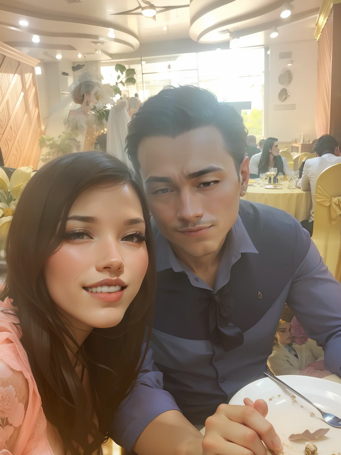 Elegant couple