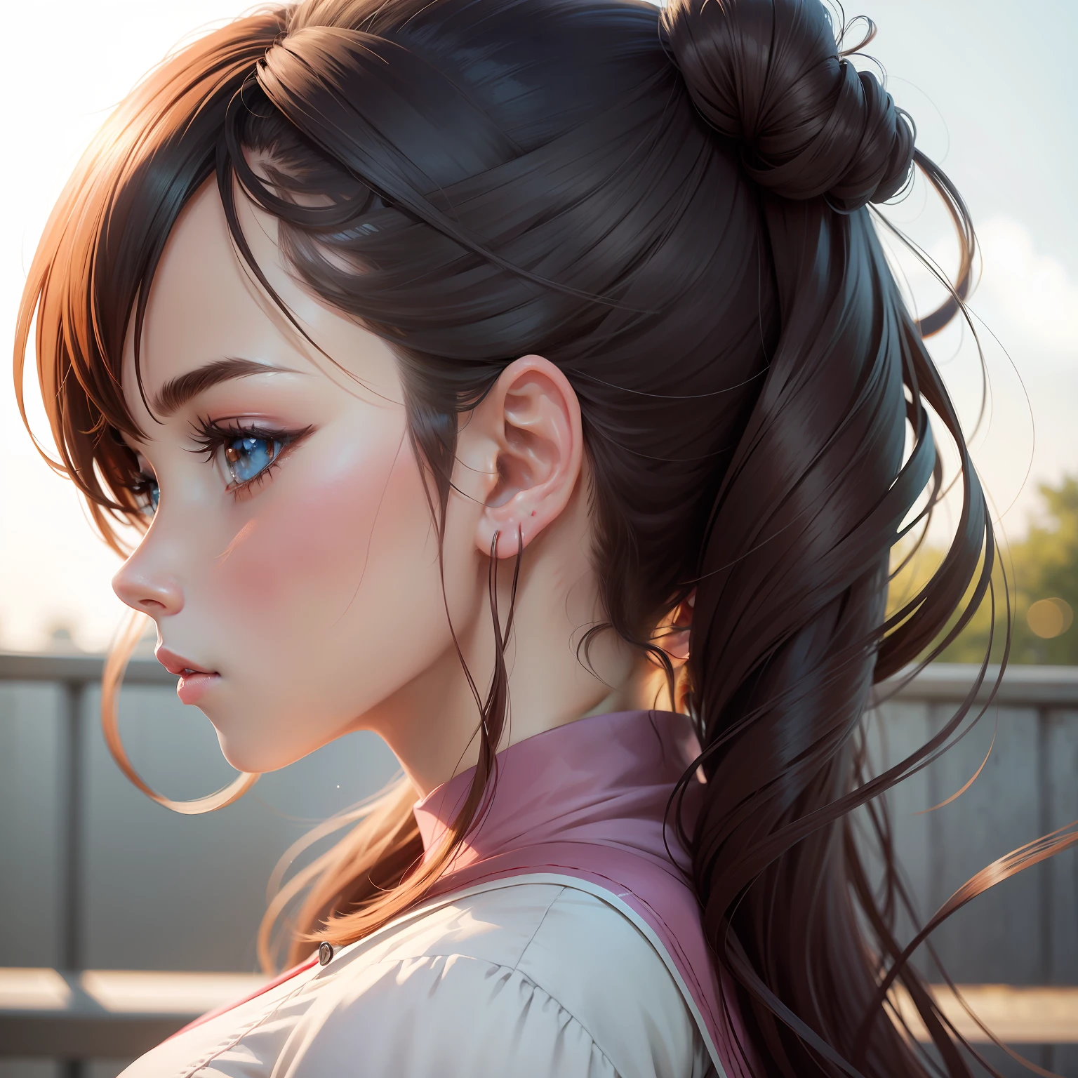 Profile sweet girl beautiful motivational anime action