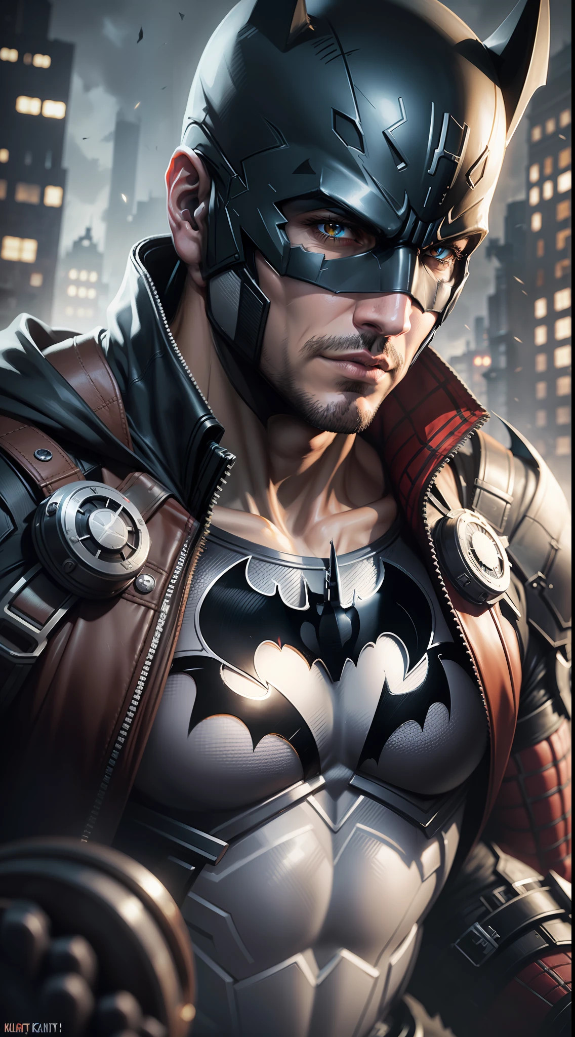 male batman arkham knight