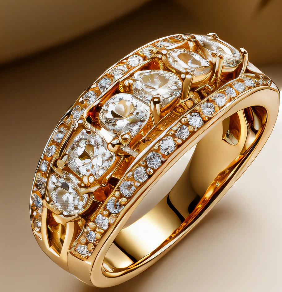 a close up of a ring with a yellow stone and diamonds, 9K, 9 k, topaz, 16k, 1 6 k, topaz and other jewellaries, 8K 4K, 8 k 4 k, 12K, 1 2 k, The ring is horizontal, 4 k 8 k, 4K 8K, birthday, amber, 8K