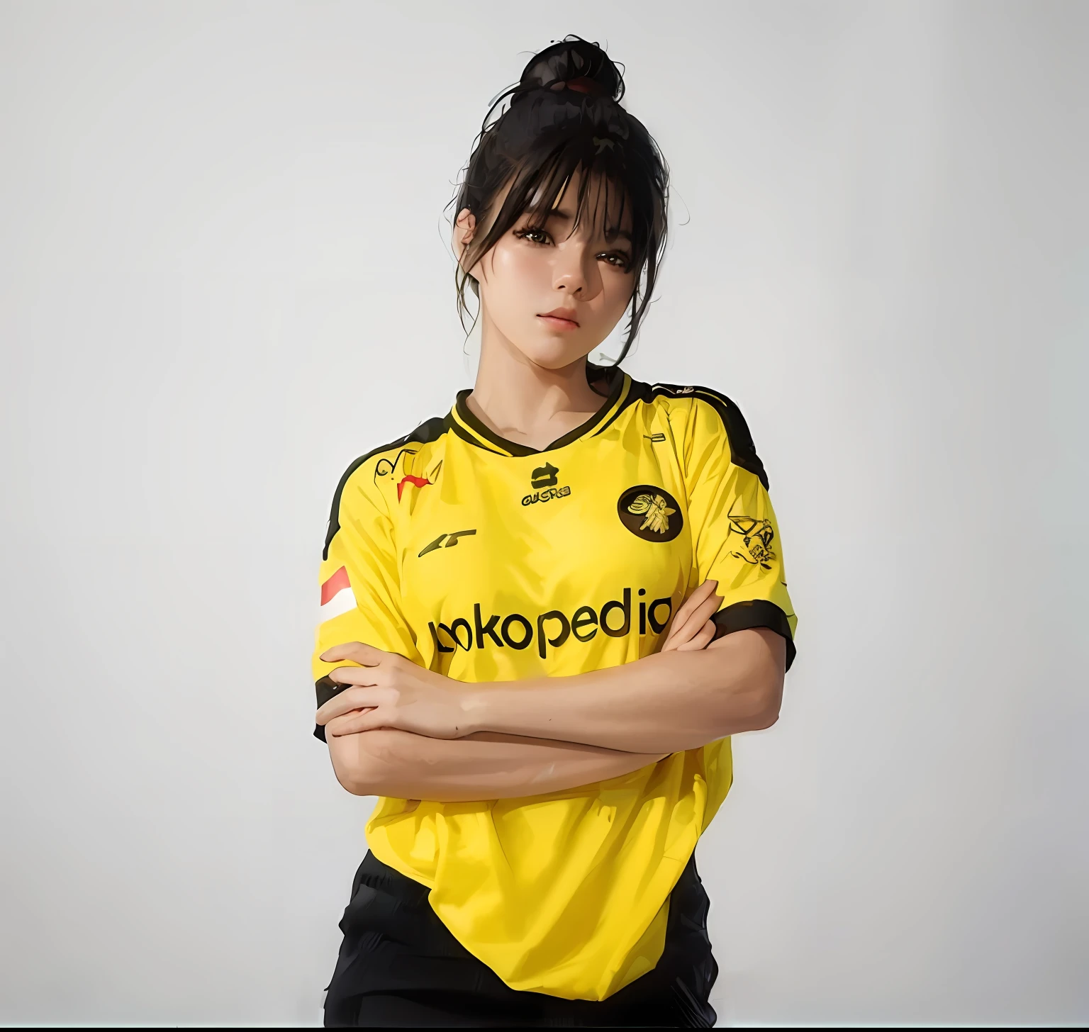 (((masterpiece))), (((top quality))), ((very detailed)), (highly detailed CG illustration), ((very smooth and beautiful)),(cute smooth face),cinematic light ,((1 mechanic girl)), solo, full body,((sitting)), expression,small boobs,black hair,(character focus ),sci-fi