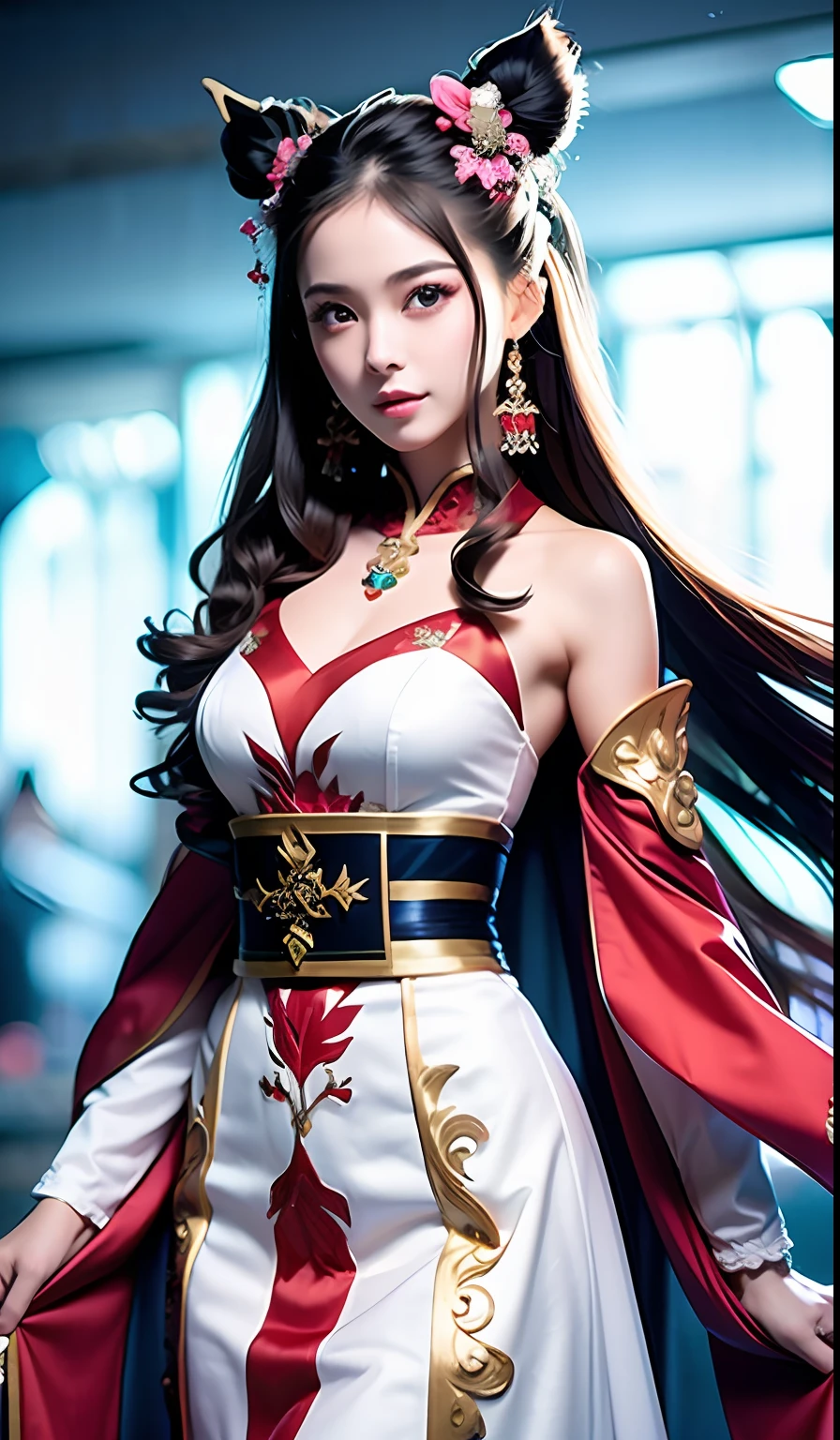 top-quality、​masterpiece、hight resolution、Wuxi 1girl、qipao dress、Super beautiful face、Super beautiful eyes、Super beautiful hair、SEX