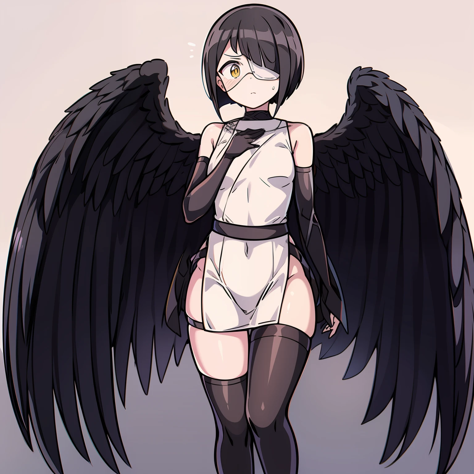 hand, hand on body, high detail, sharp image, anime style
