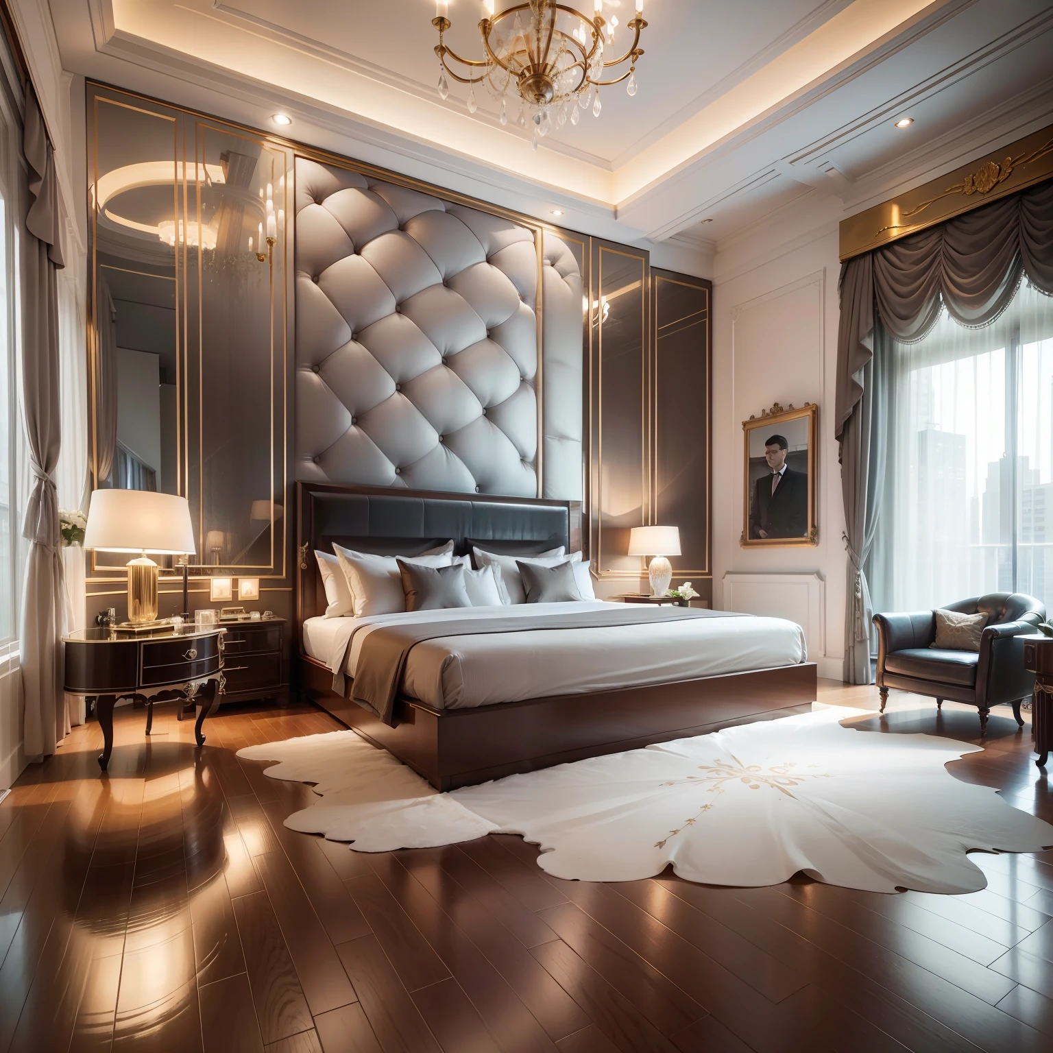 Suite Rooms、top-quality、超A high resolution、​masterpiece、High-Rise Hotels、opulent、Brilliant interior、Design with sense