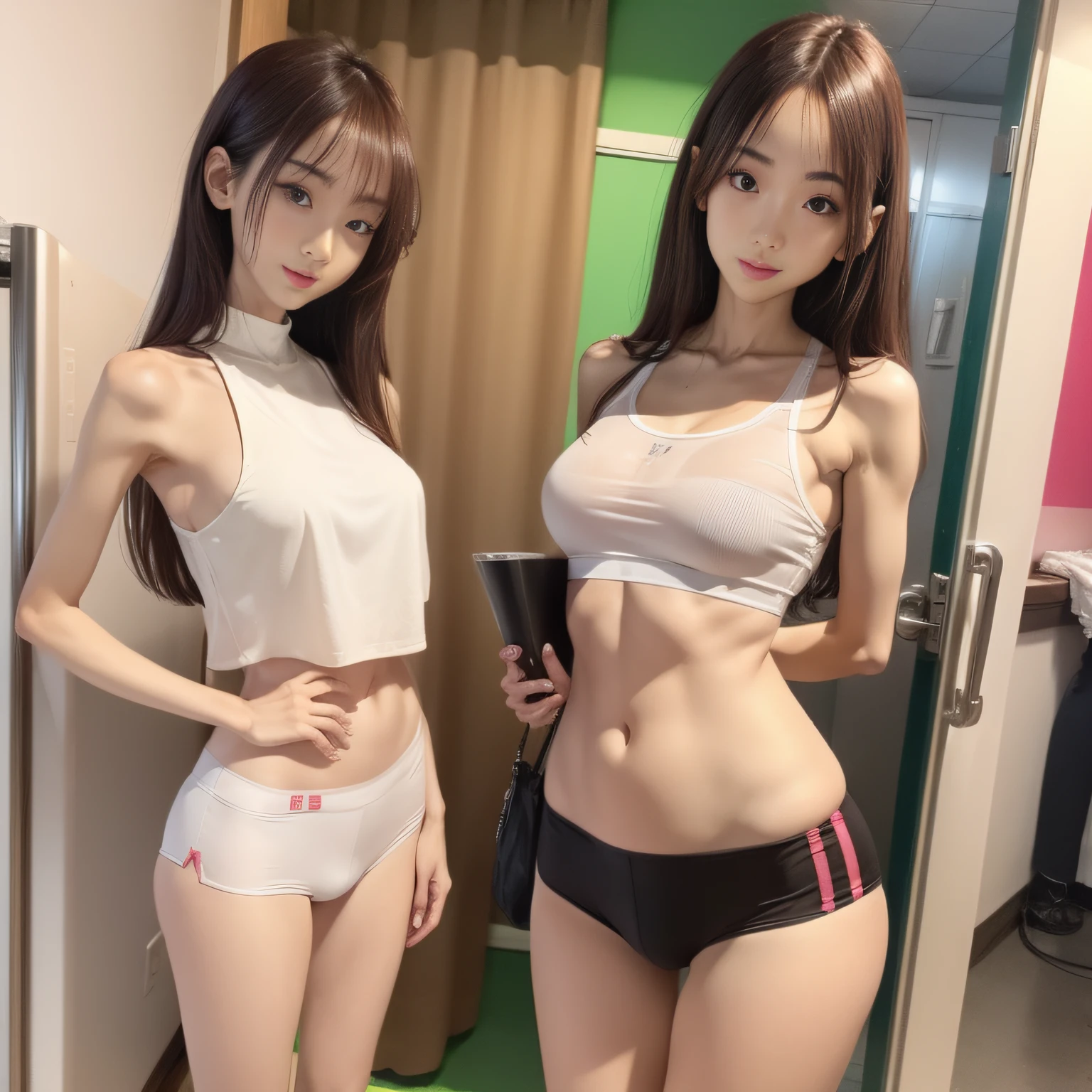 Fair skin、Kizi、Slender legs、Generalized、Slim body