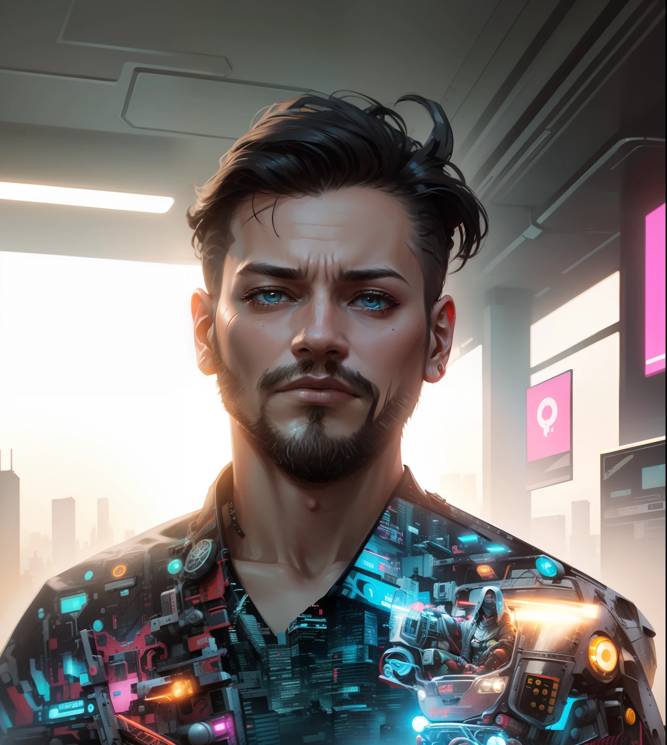 Cyberpunk, Dystopia, Futurist --auto