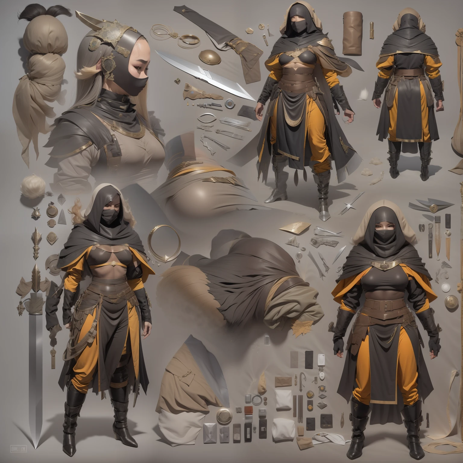 3 d model，Luckin Coffee's new product， arma， The sword， halter， holdingweapon， 32K, Linen cloak, Top quality, Masterpiece:Faust，,1boys， long whitr hair， ​​clouds， On your stomach， （tmasterpiece，k hd，hyper HD，16k）,clutching a sword， buliding， Reflectors， bloods， Eastern Asia， Weapon focus， Skysky， brunette color hair， knifes， trouser， firey，  banya， The clothes ar， bandagens， sword sheath， Masks， 独奏