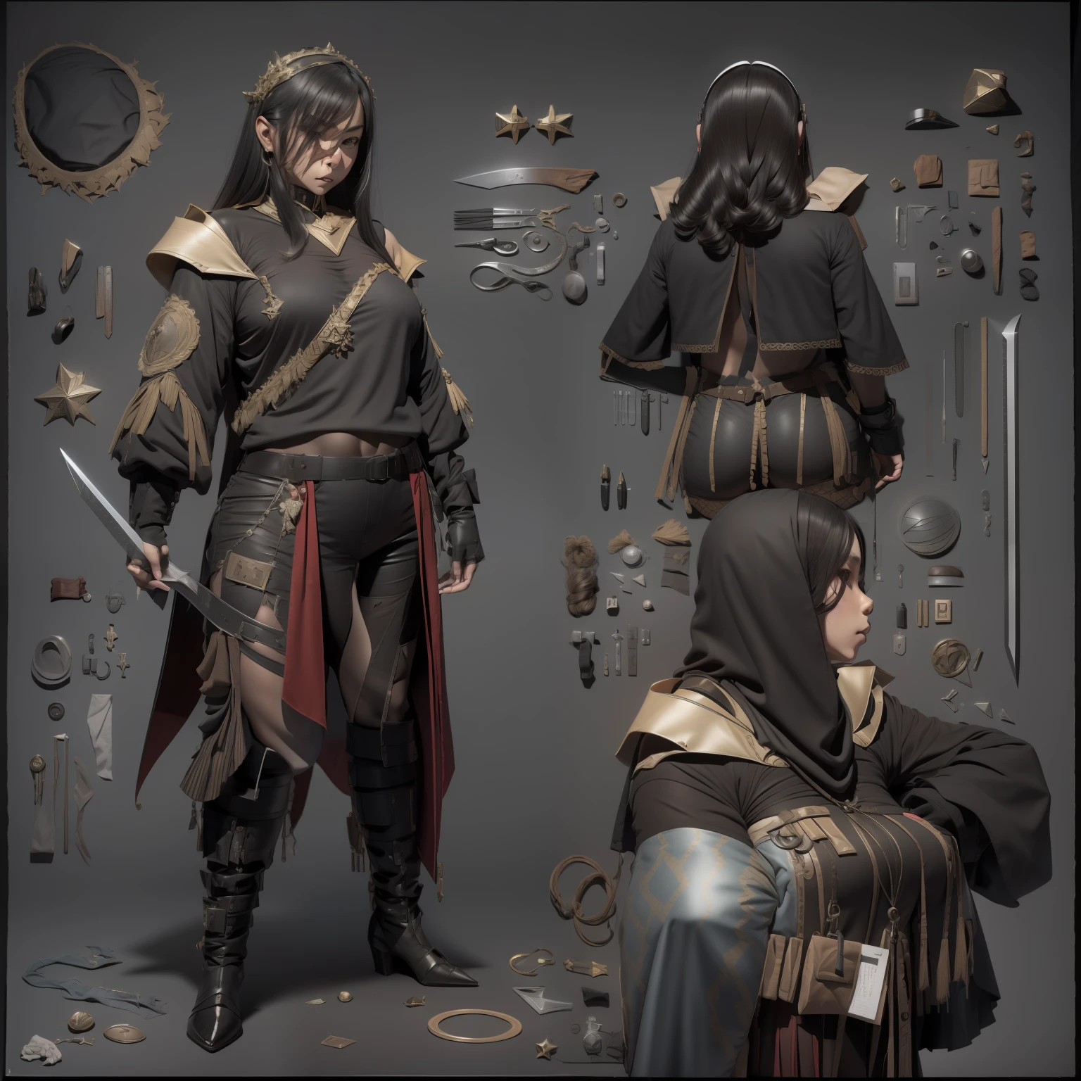 3 d model，Luckin Coffee's new product， arma， The sword， halter， holdingweapon， 32K, Linen cloak, Top quality, Masterpiece:Faust，,1boys， long whitr hair， ​​clouds， On your stomach， （tmasterpiece，k hd，hyper HD，16k）,clutching a sword， buliding， Reflectors， bloods， Eastern Asia， Weapon focus， Skysky， brunette color hair， knifes， trouser， firey，  banya， The clothes ar， bandagens， sword sheath， Masks， 独奏