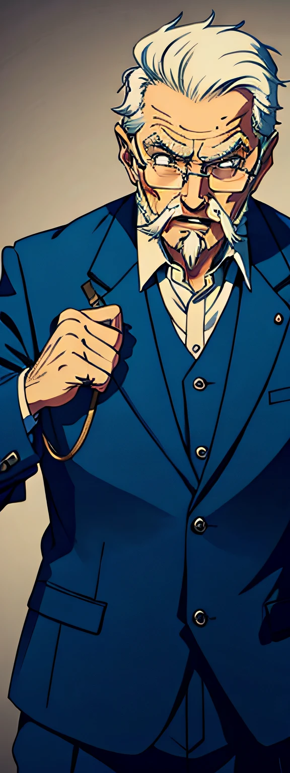 Crazy old man