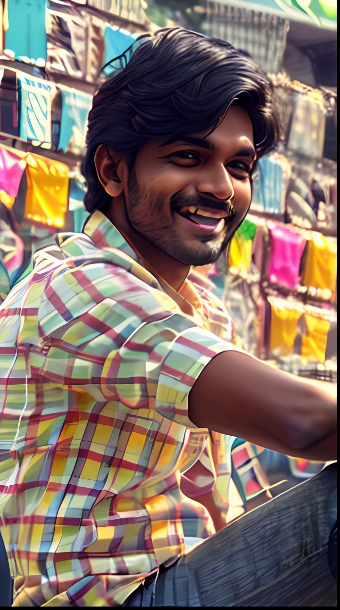there is a man sitting on the ground with a laptop, jayison devadas style, stylish pose, candid picture, trending photo, jayison devadas, teaser, candid shot, with a pouting smile, 🌻🎹🎼, accurate depiction, candid photo, with a cool pose, cinematic still, looking happy, he is smiling, 2019 trending photo