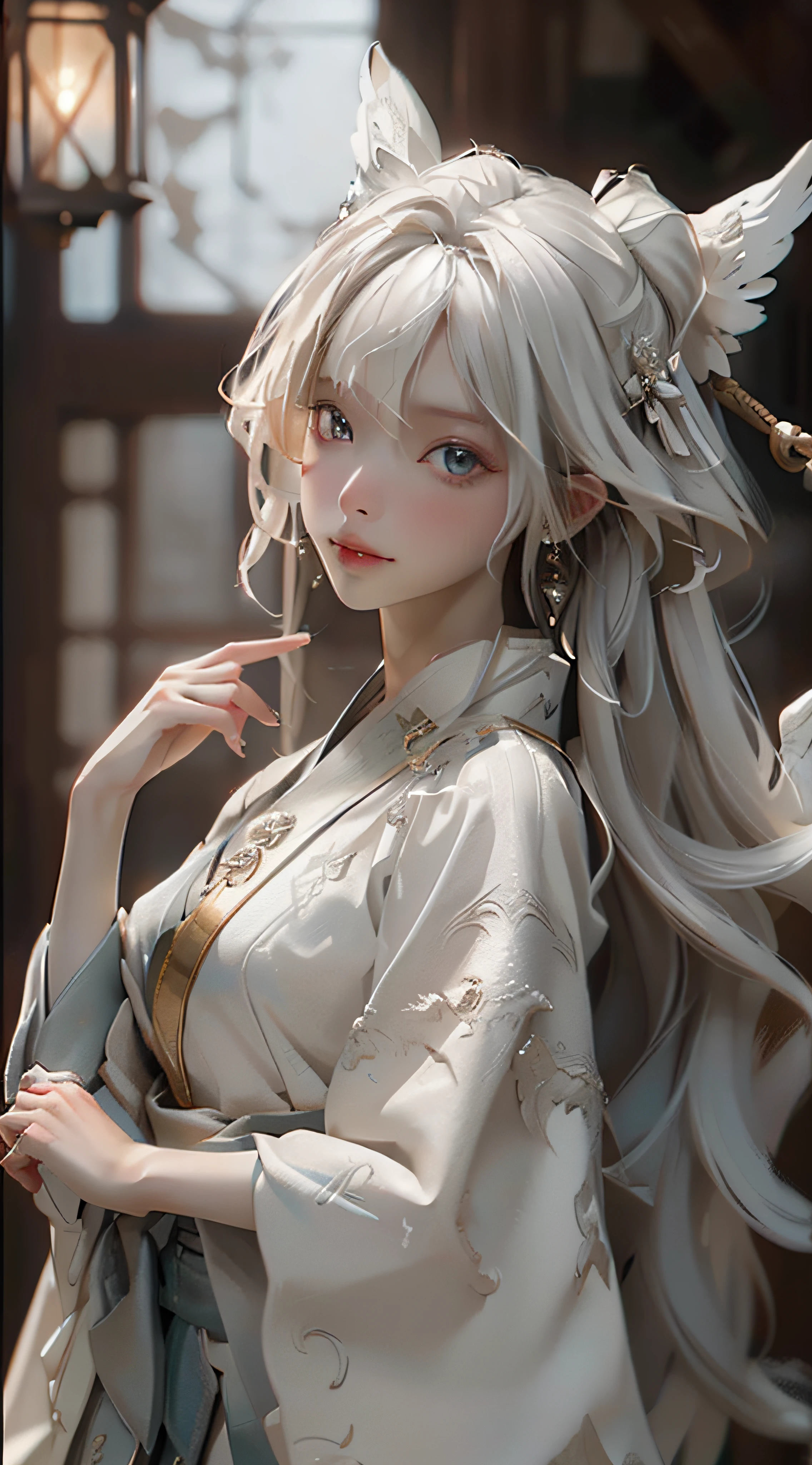 ((best qualtiy)), ((tmasterpiece)), (the detail:1.4), 3D, A maiden angel White wings, blond hair and black eyes, holding a golden bow, pulling a bow, full moon, falling feathers, being in the air, sharp eyes, ultra-wide angle, beautiful background,HDR（HighDynamicRange）,Ray traching,NVIDIA RTX,Super-Resolution,Unreal 5,Subsurface scattering、PBR Texture、post-proces、Anisotropy Filtering、depth of fields、maximum definition and sharpness、Many-Layer Textures、Albedo e mapas Speculares、Surface Coloring、Accurate simulation of light-material interactions、perfectly proportions、Octane Render、Two-colored light、largeaperture、Low ISO、White balance、the rule of thirds、8K RAW、