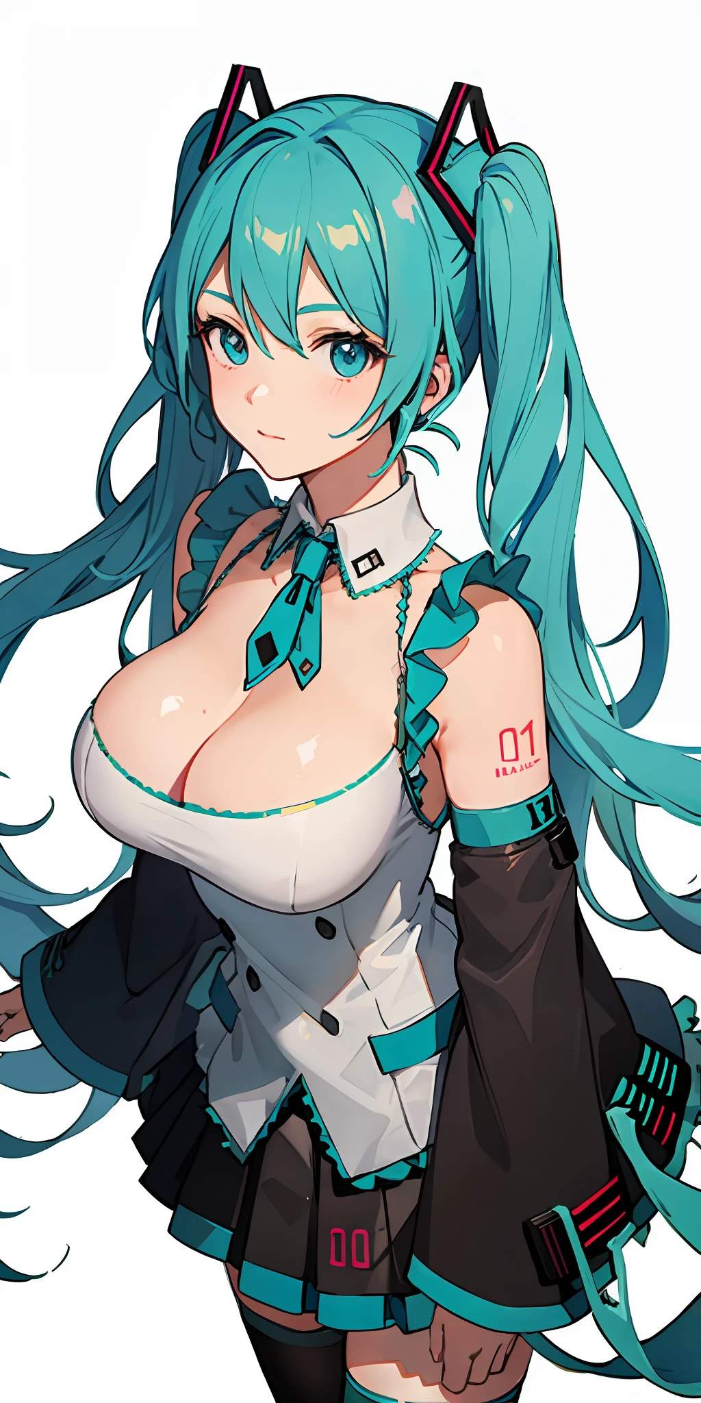 Big breasts Hatsune Miku