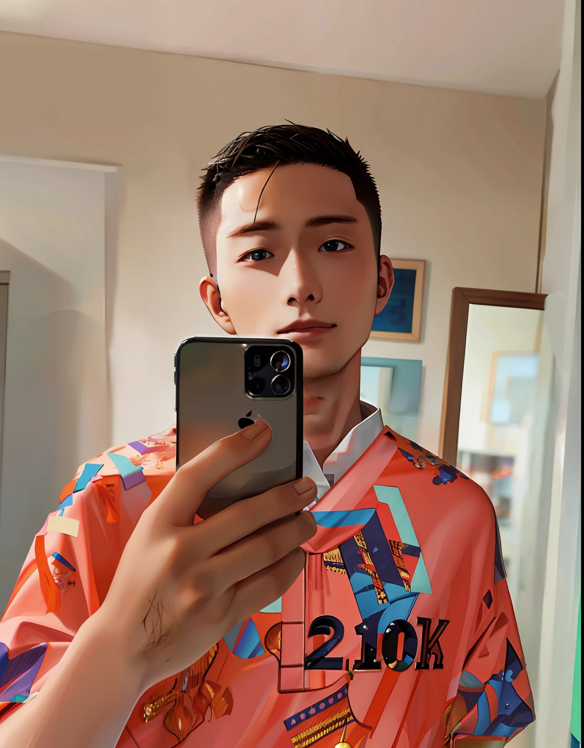 there is a man that is taking a selfie in the mirror, 8k selfie photograph, 21 years old, 2 3 years old, 2 2 years old, iphone selfie, xintong chen, 2 7 years old, wenjun lin, 2 4 years old, Wang Qichao, zmonzheng, 2 8 years old, yihao ren, steve zheng