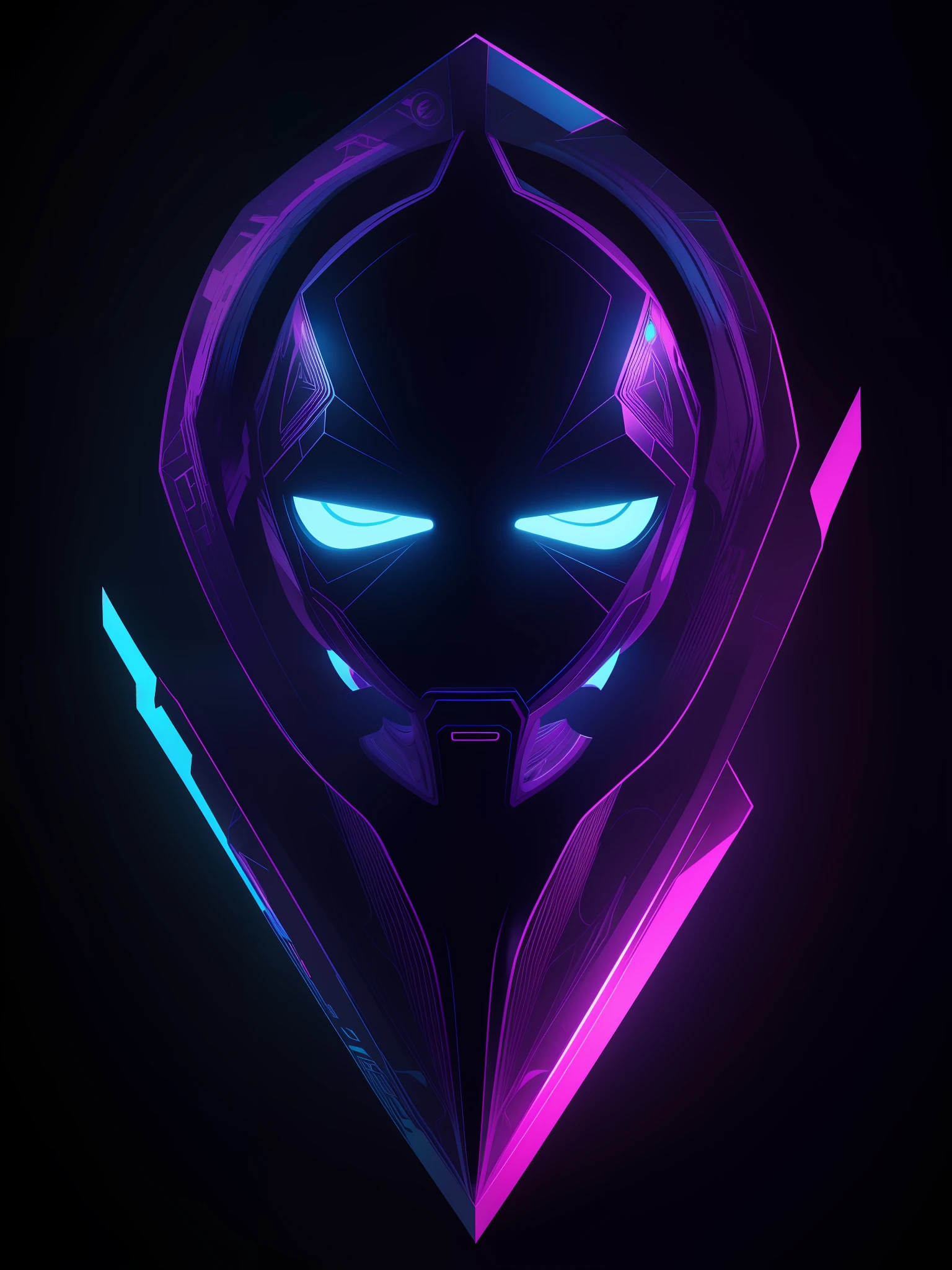 psychadelic, vector image, t-shirt design, isolated, black background, futuristic 3D illustration