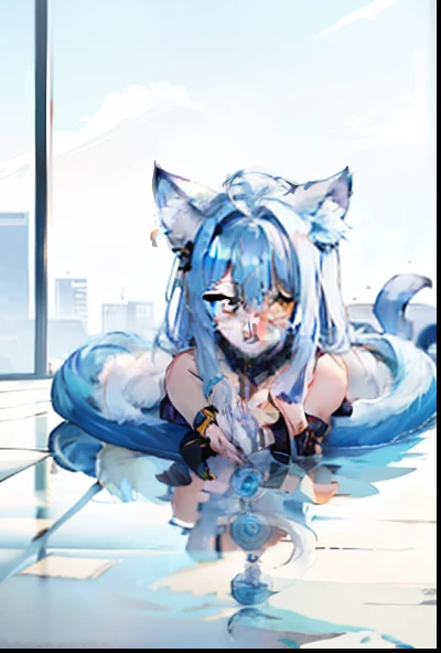 Millennium Tiger Demon Nine-Tailed Ice Fox Miss