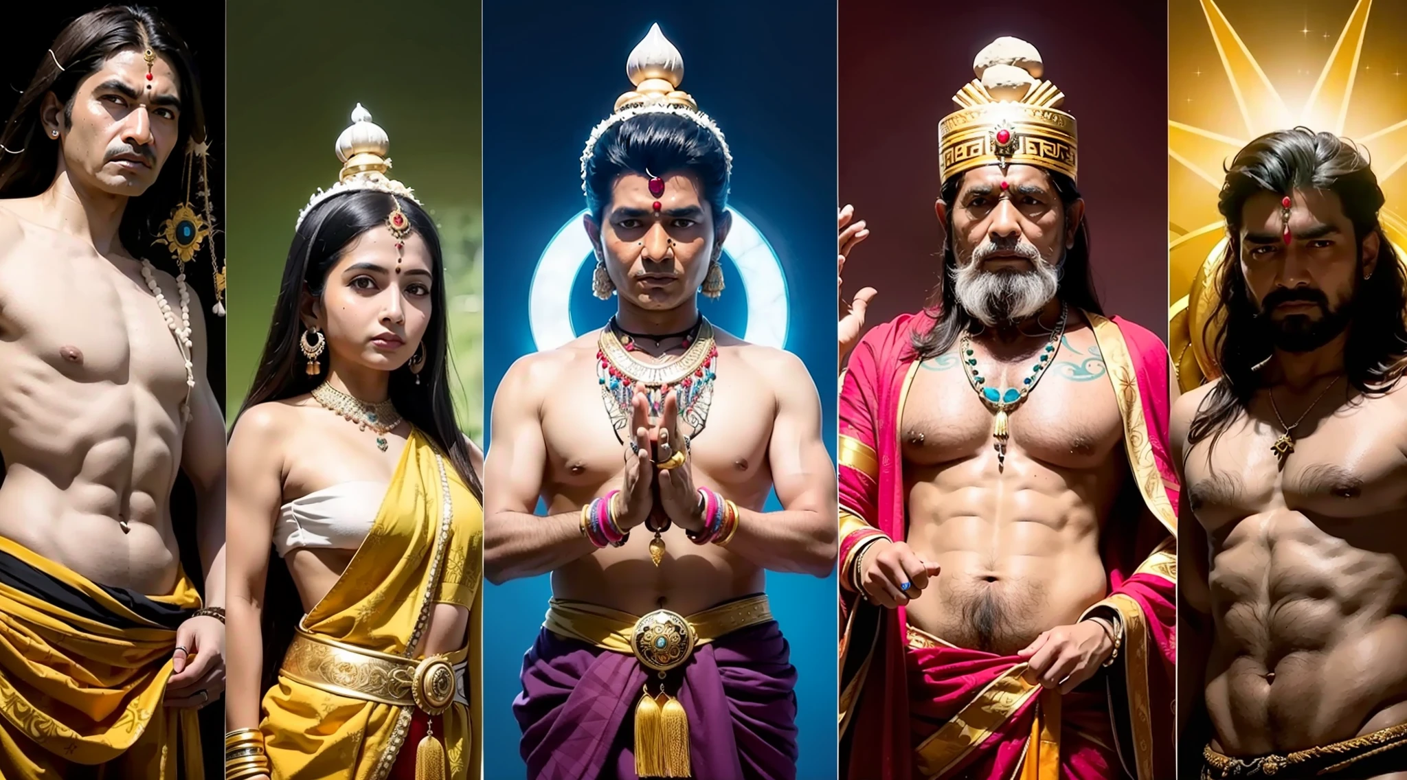 Indian,god,shiva,ten heads,ten emotions,divine, omnipresent, omnipotent