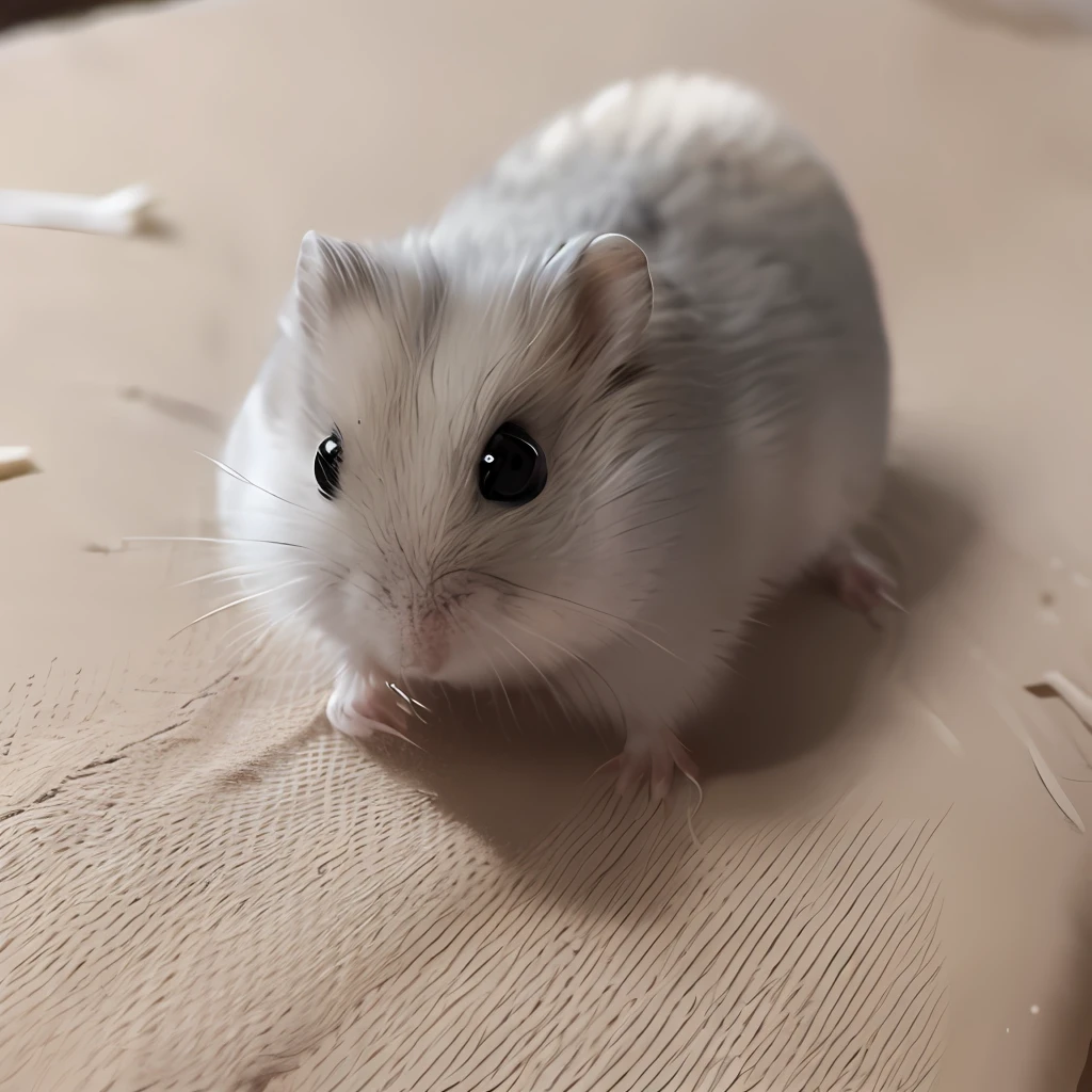 The hamster carries the gun